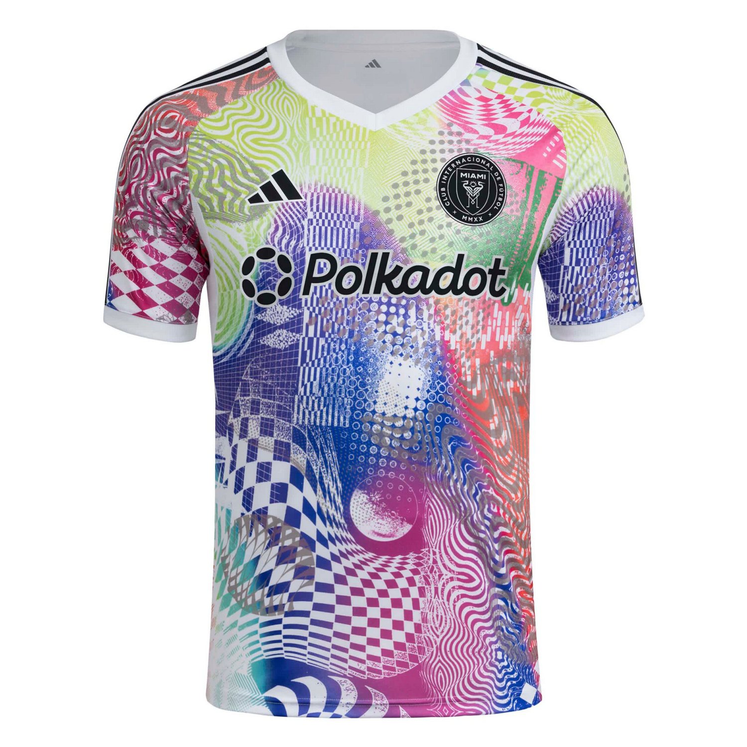 adidas Inter Miami CF 2025 Pride Pre-Match Top - view number 2