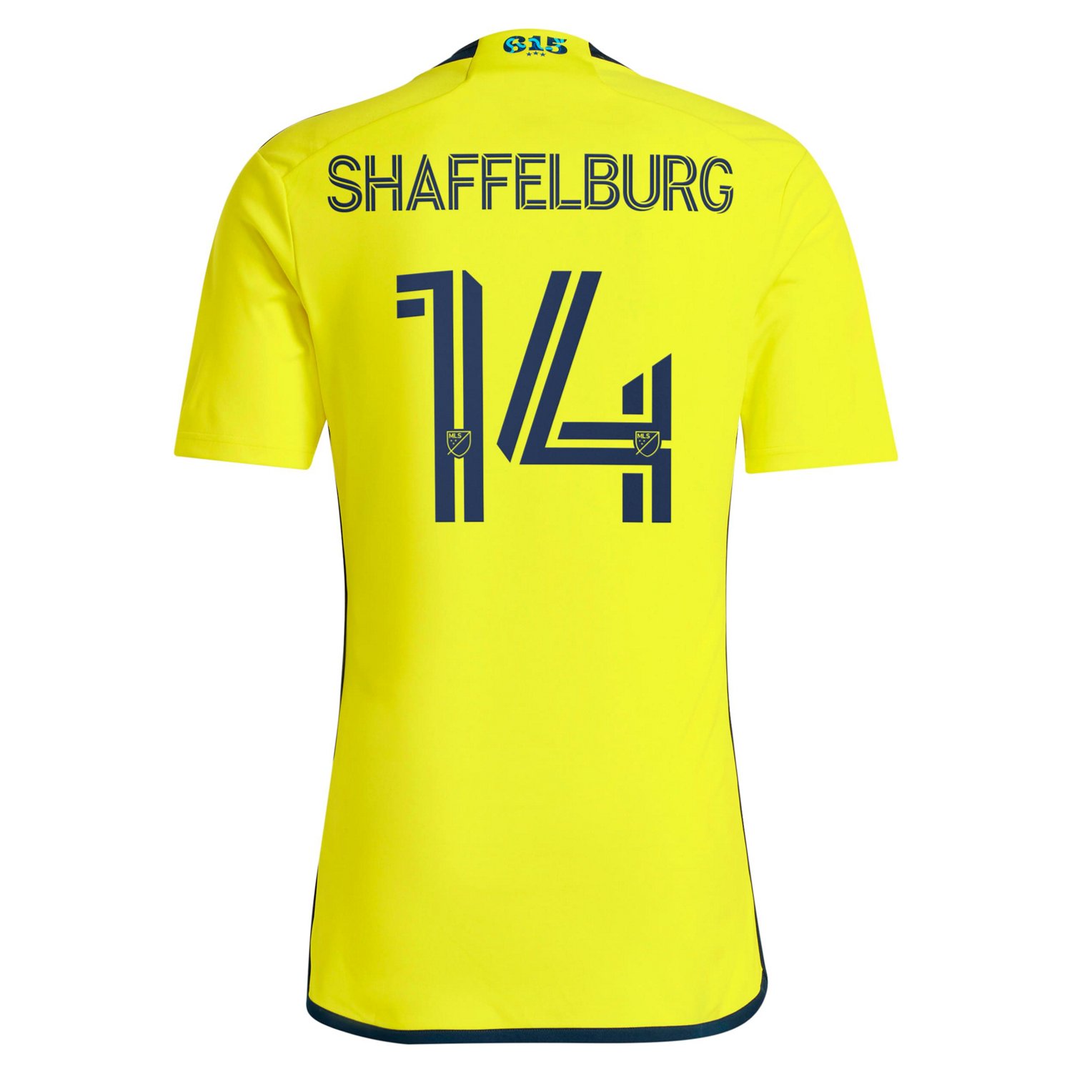 adidas Jacob Shaffelburg Nashville SC 2024 The 615 Kit Replica Player Jersey - view number 3
