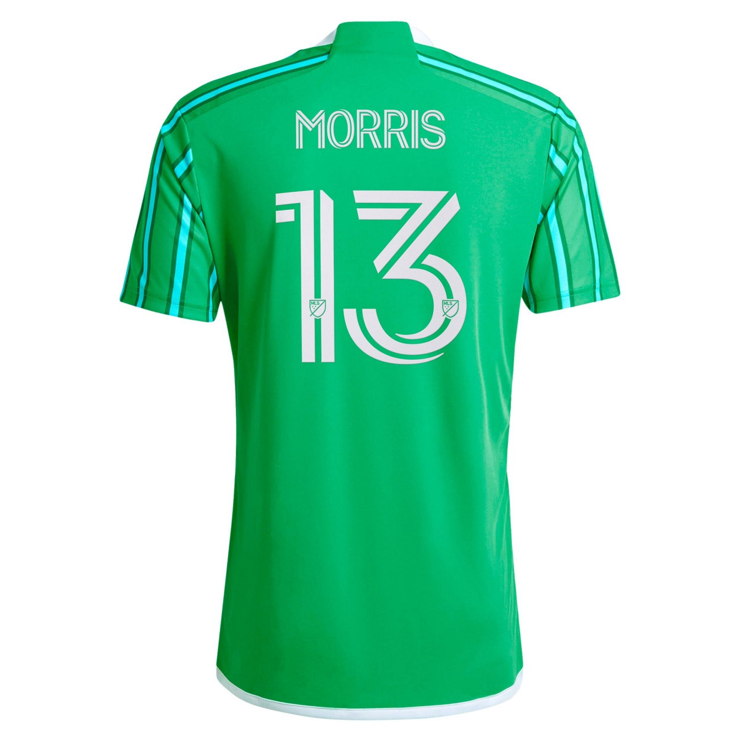 adidas Jordan Morris Seattle Sounders FC 2024 The Anniversary Kit Replica Player Jersey - view number 3