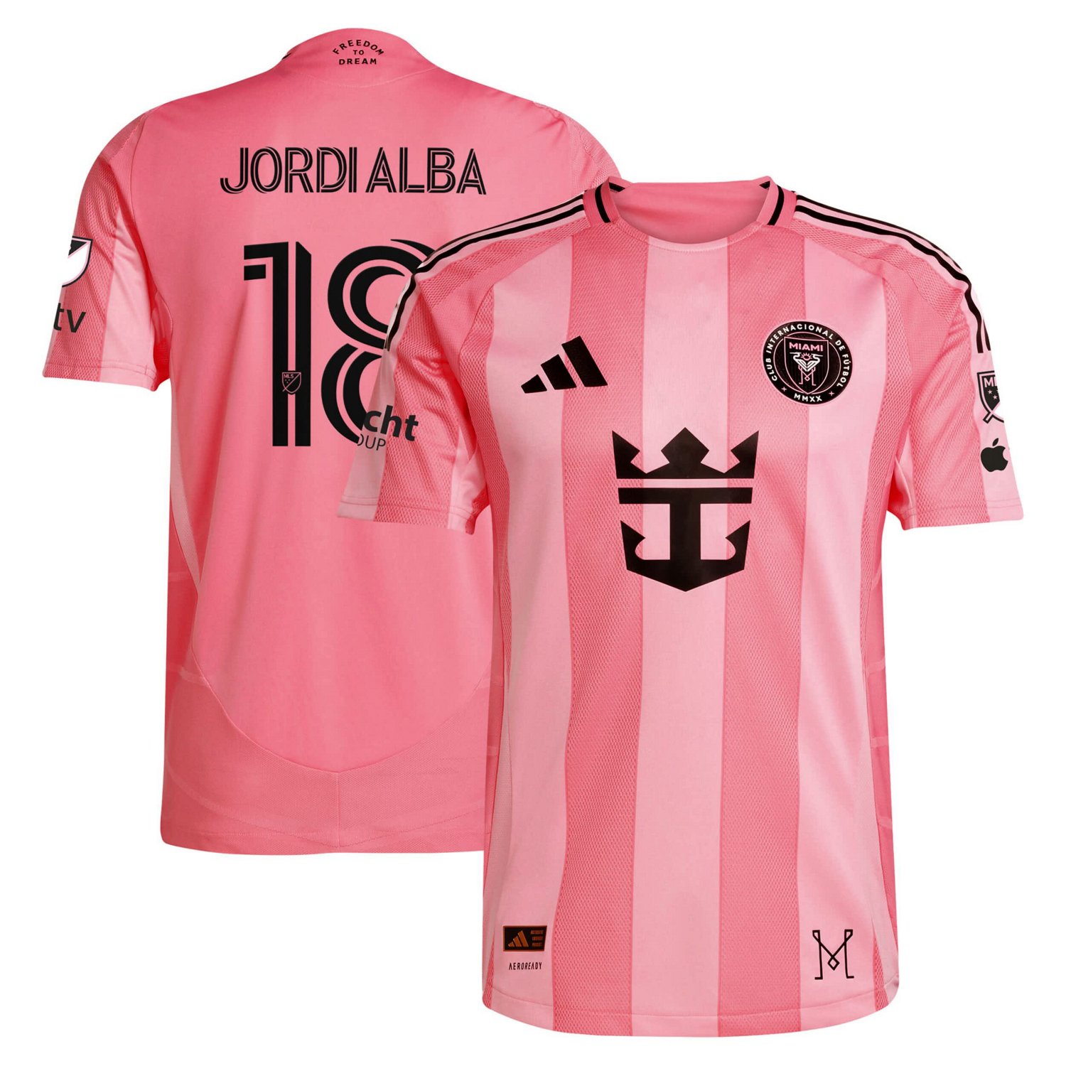 adidas Jordi Alba Light Inter Miami CF 2025 Euforia Authentic Player Jersey