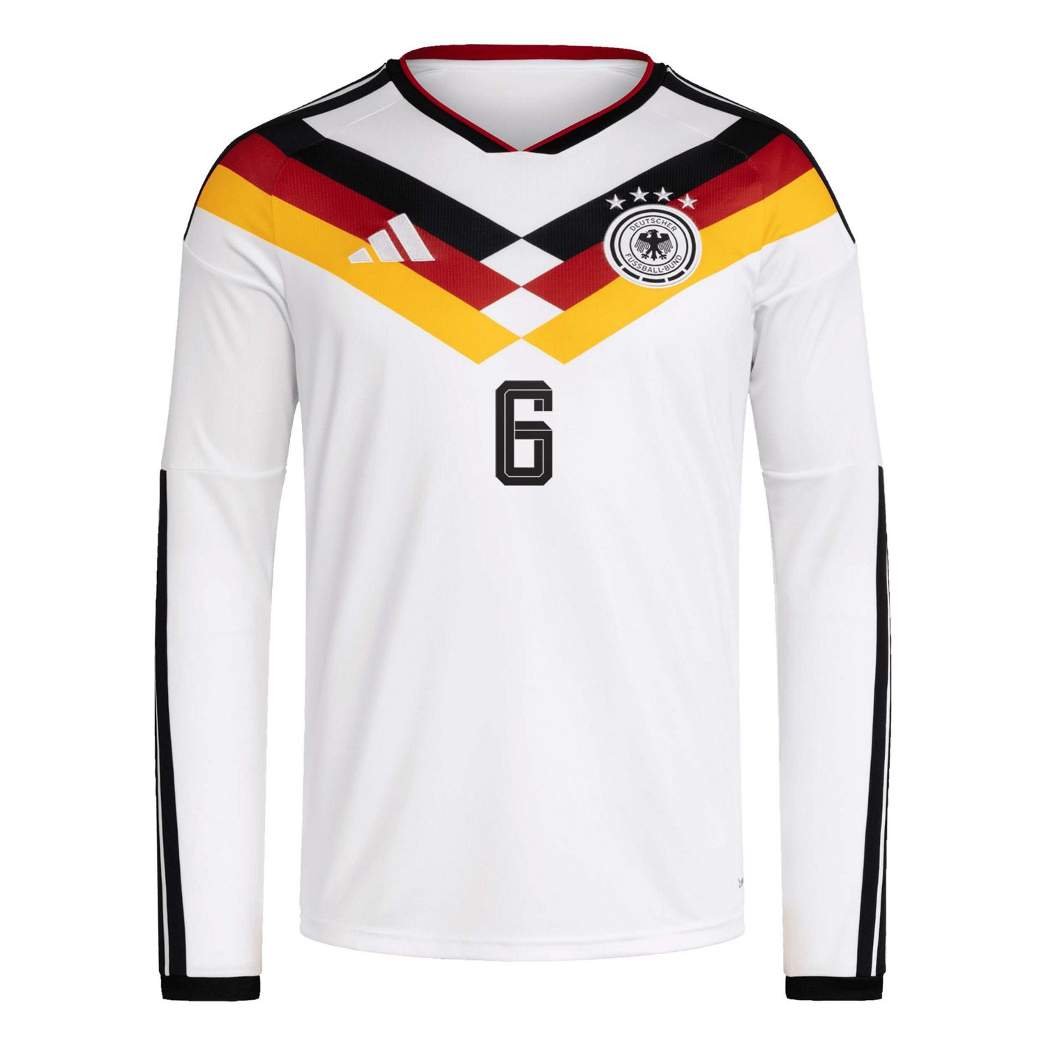 adidas Joshua Kimmich Germany National Team 2026 Home Replica Long Sleeve Jersey