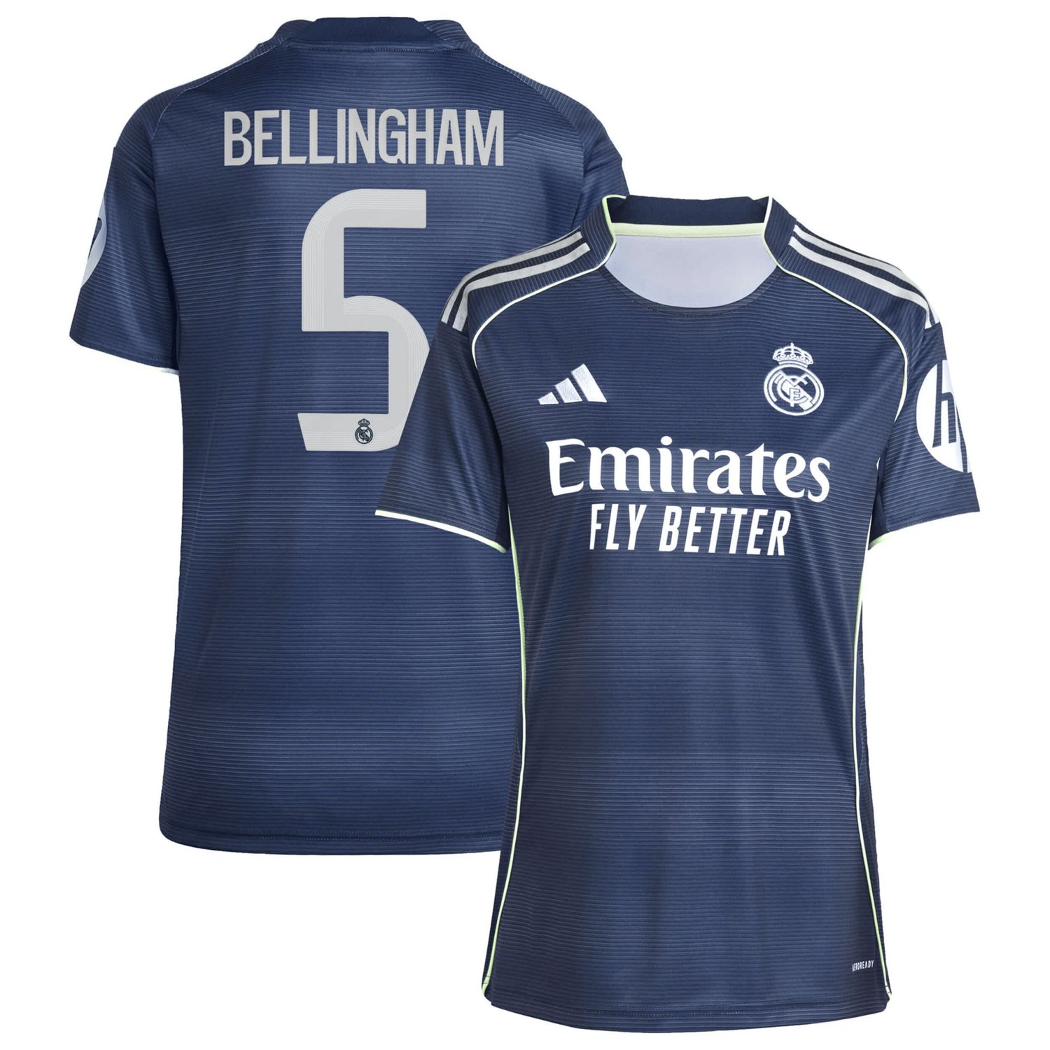 adidas Jude Bellingham Real Madrid 2025 26 Away Replica Player Jersey