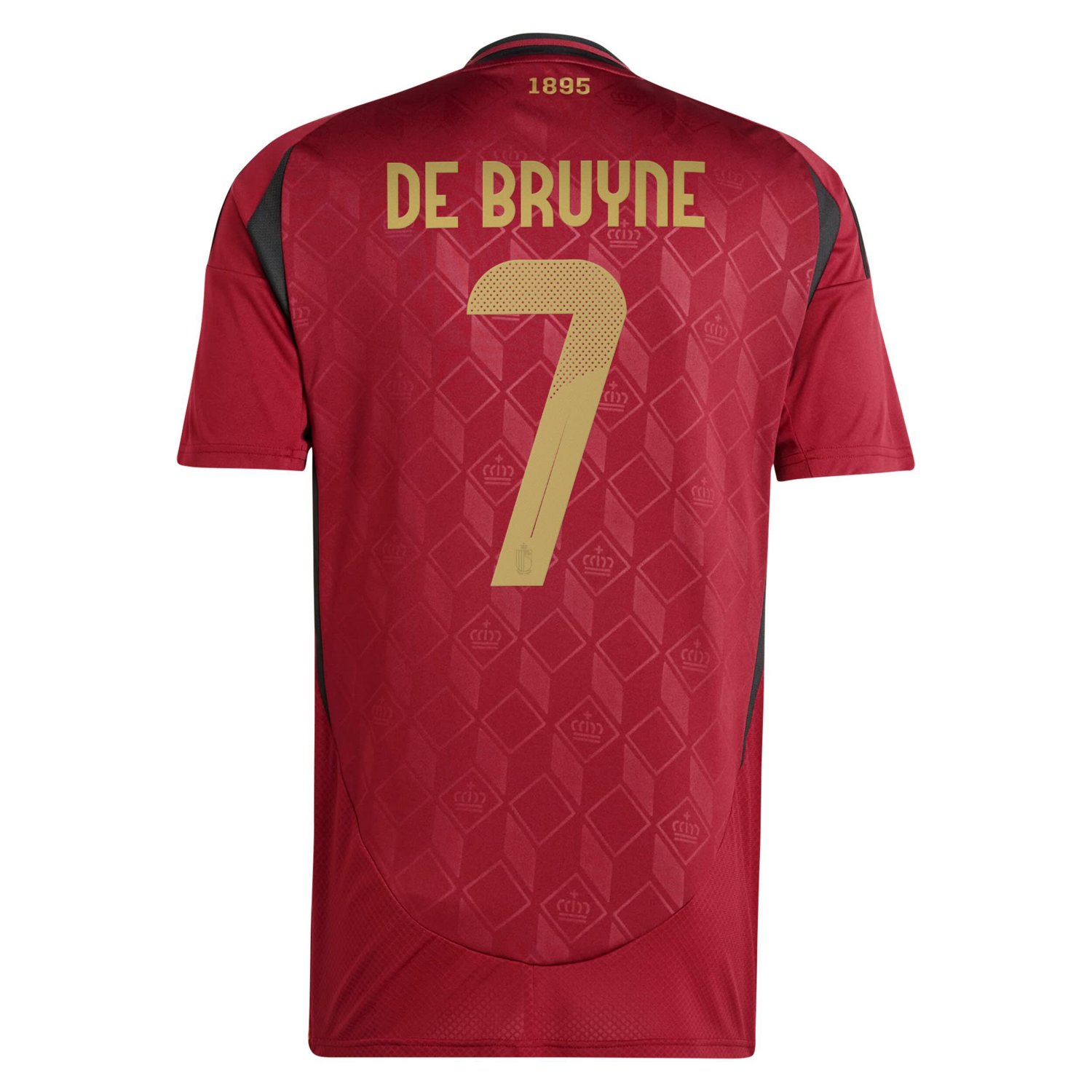 adidas Kevin De Bruyne Belgium National Team 2024 Home Replica Player Jersey - view number 3