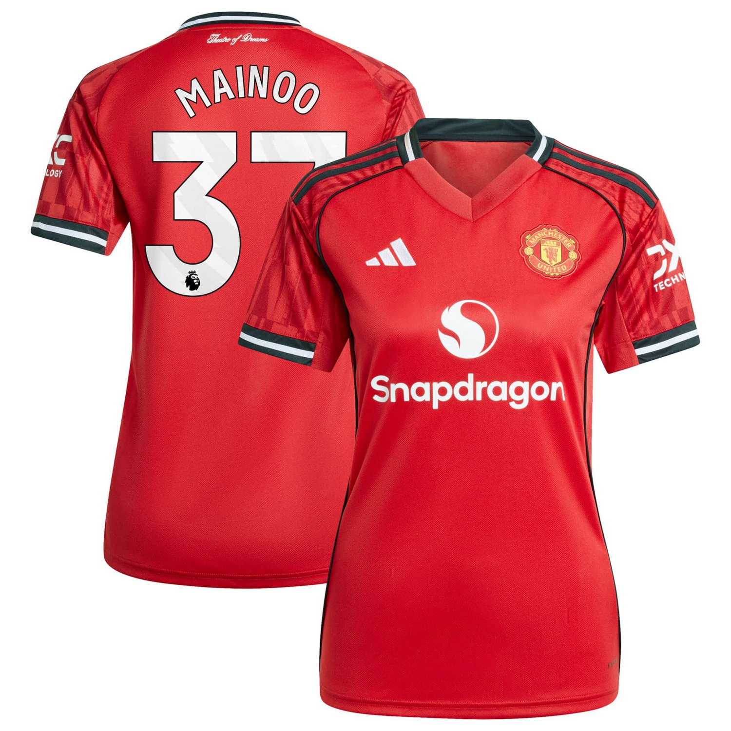 adidas Kobbie Mainoo Manchester United Home 2025 26 Replica Player Jersey - view number 1