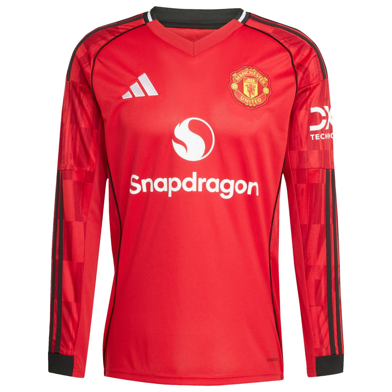 adidas Kobbie Mainoo Manchester United Home 2025 26 Replica Player Long Sleeve Jersey - view number 2