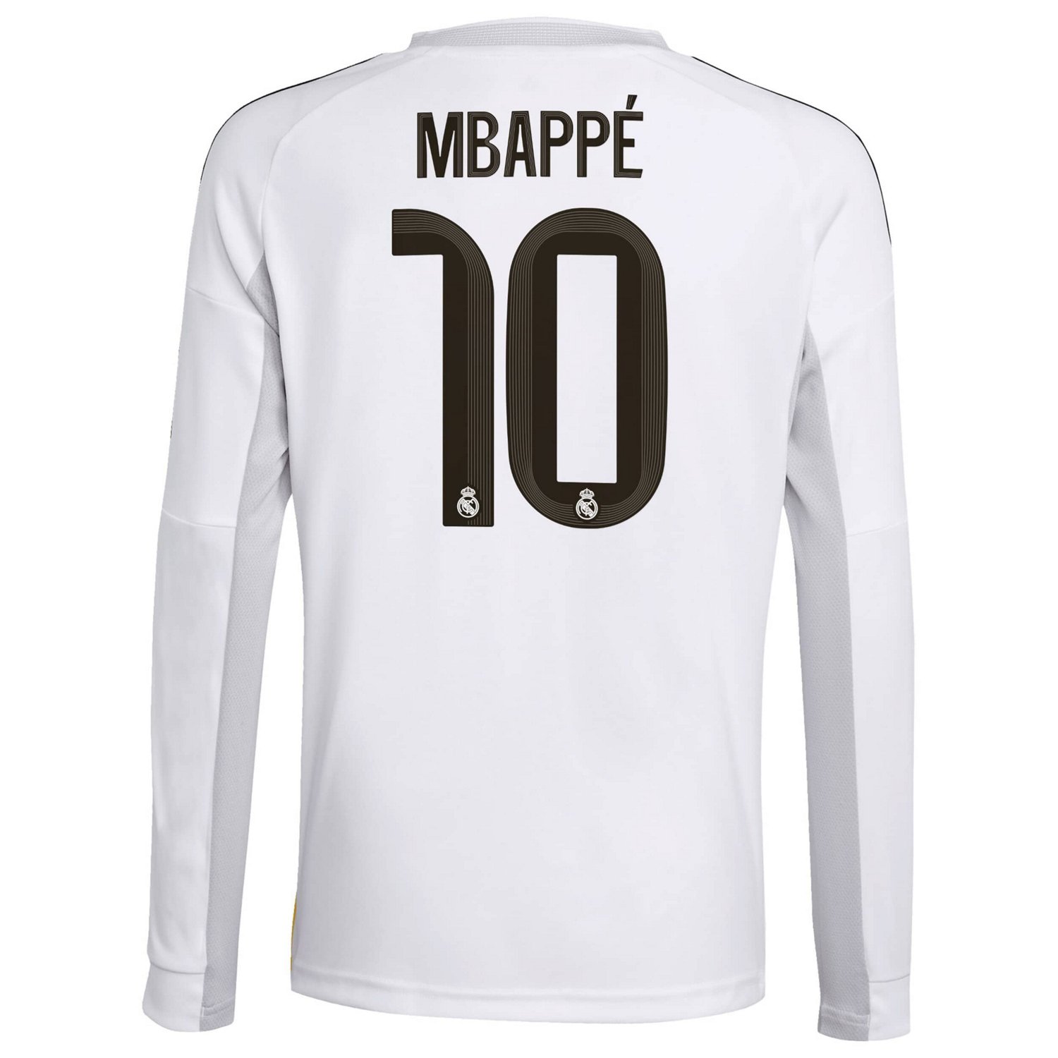 adidas Kylian Mbapp Real Madrid 2025 26 Home Replica Long Sleeve Player Jersey - view number 3