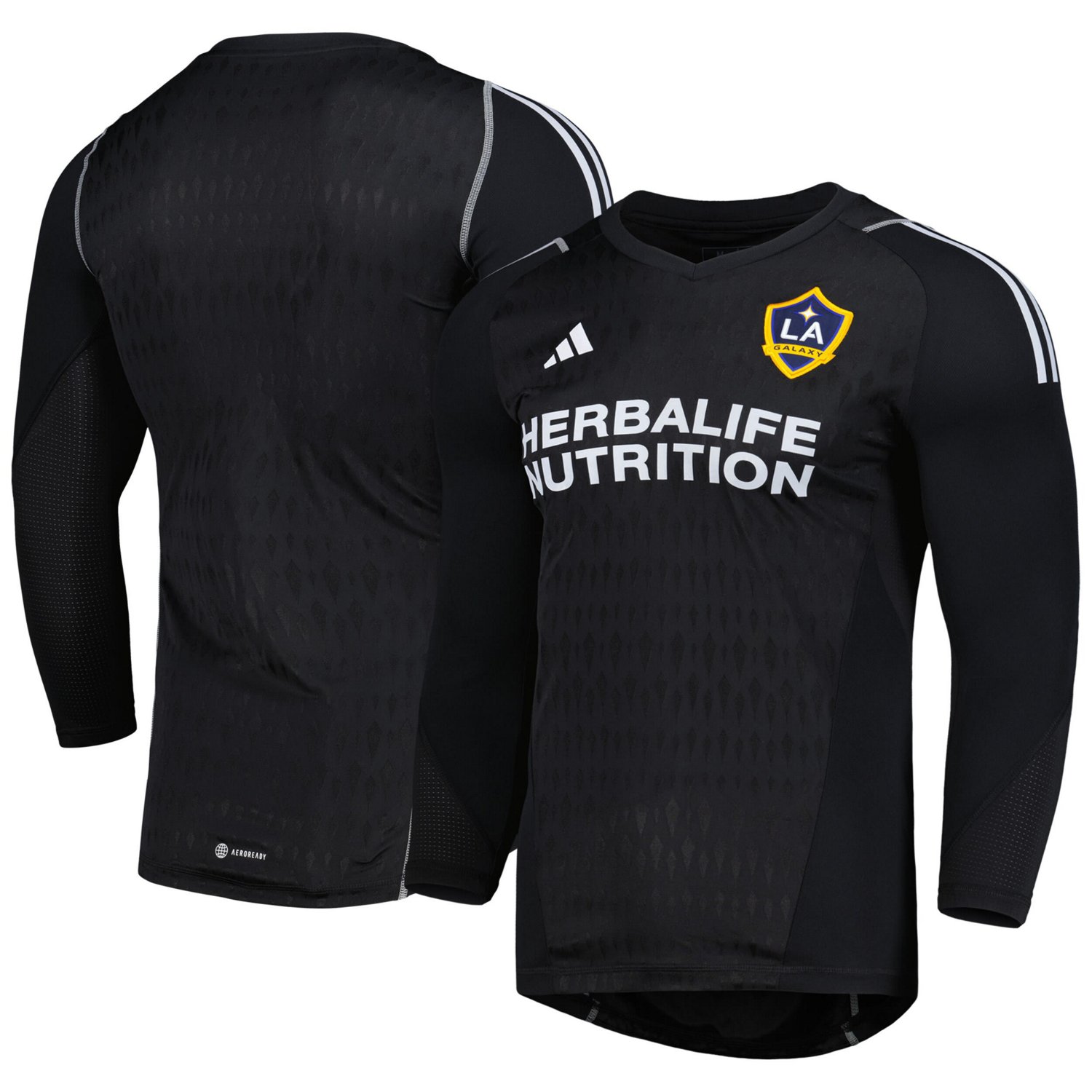 adidas LA Galaxy 2023 Goalkeeper Long Sleeve Replica Jersey - view number 1