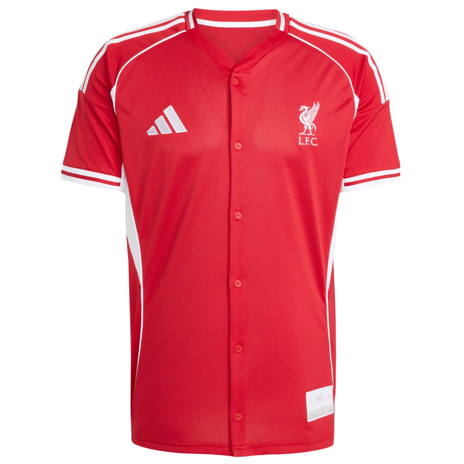adidas Liverpool Full-Button Baseball Jersey - view number 2