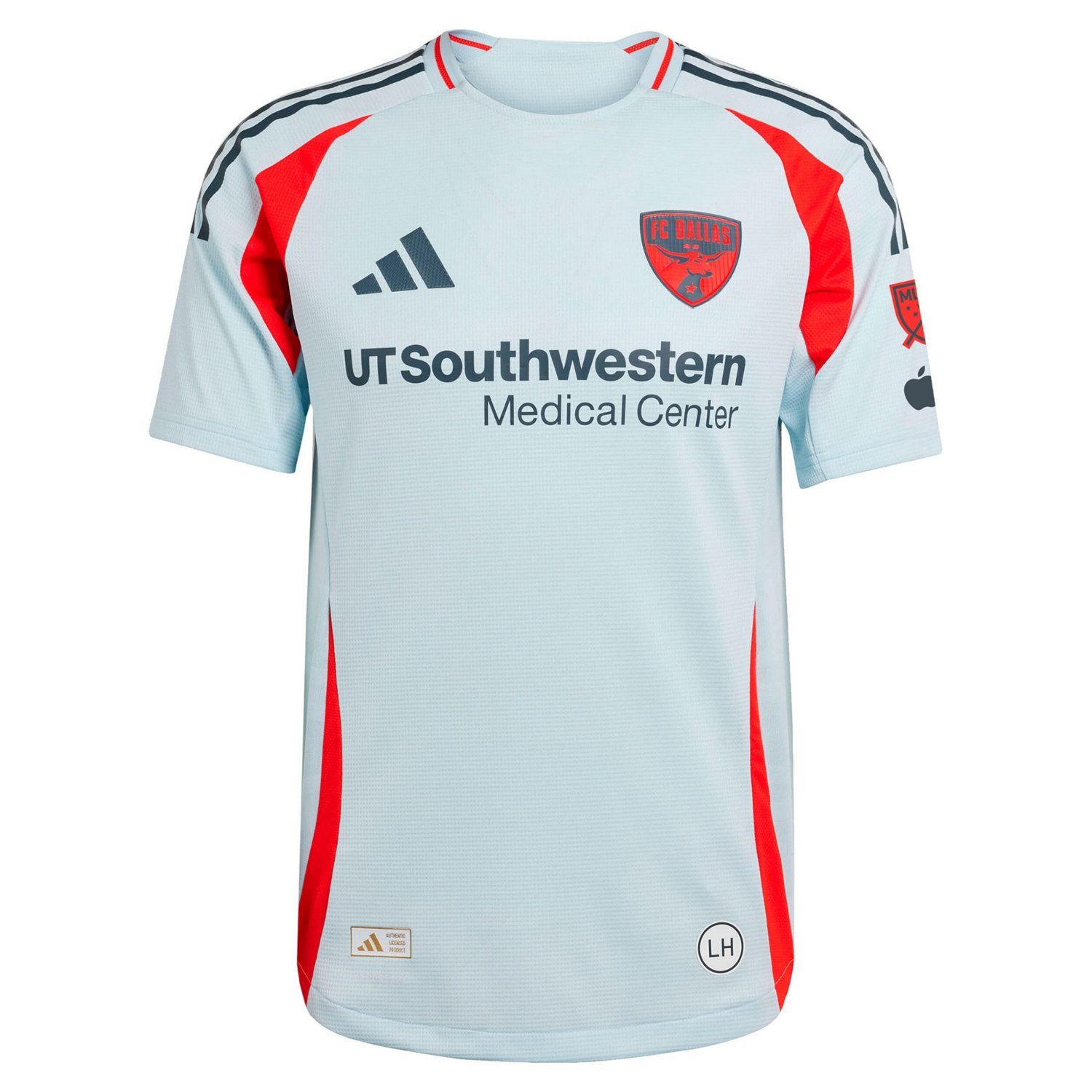 adidas Logan Farrington Light FC Dallas 2025 The Inferno Kit Authentic Player Jersey - view number 2