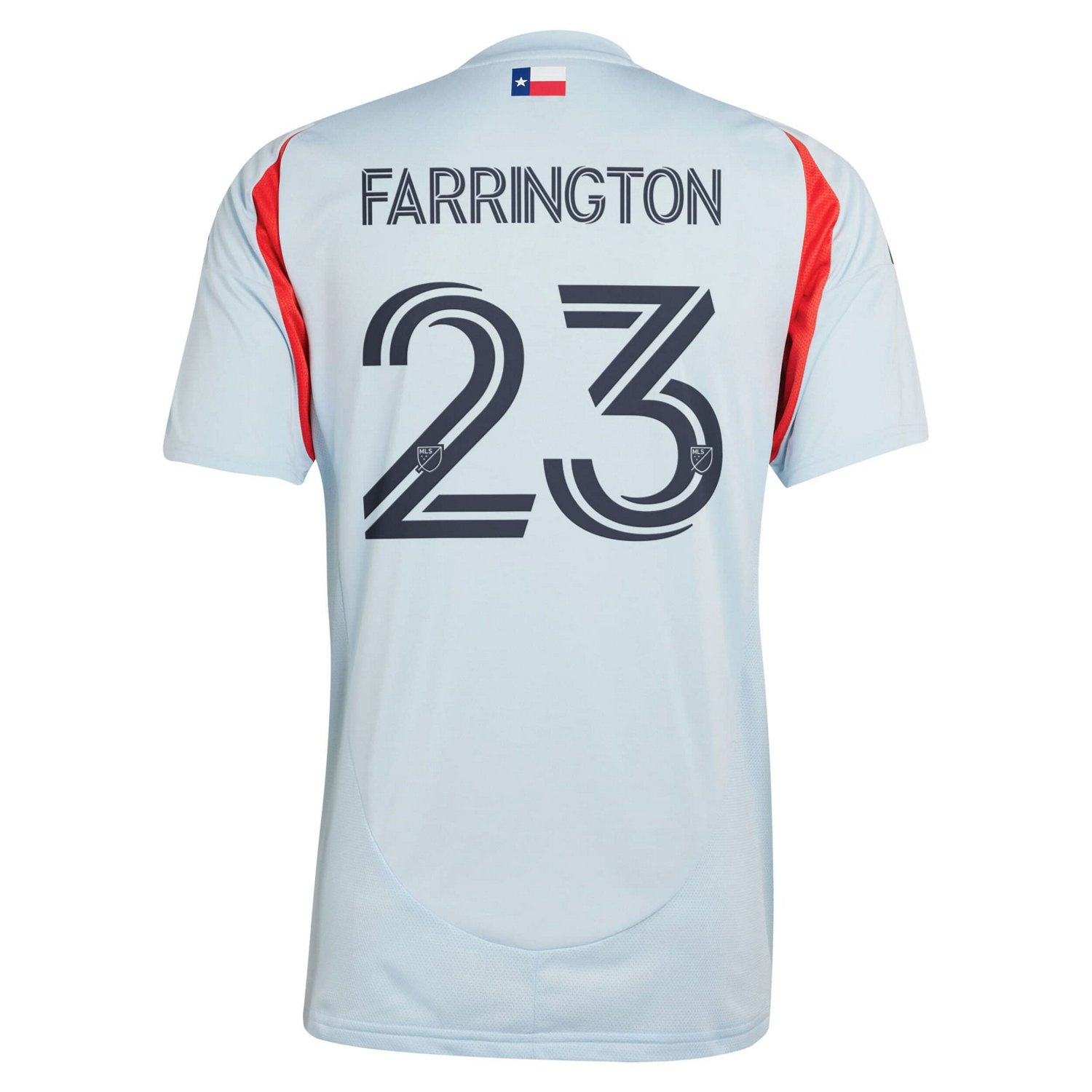 adidas Logan Farrington Light FC Dallas 2025 The Inferno Kit Replica Player Jersey - view number 3