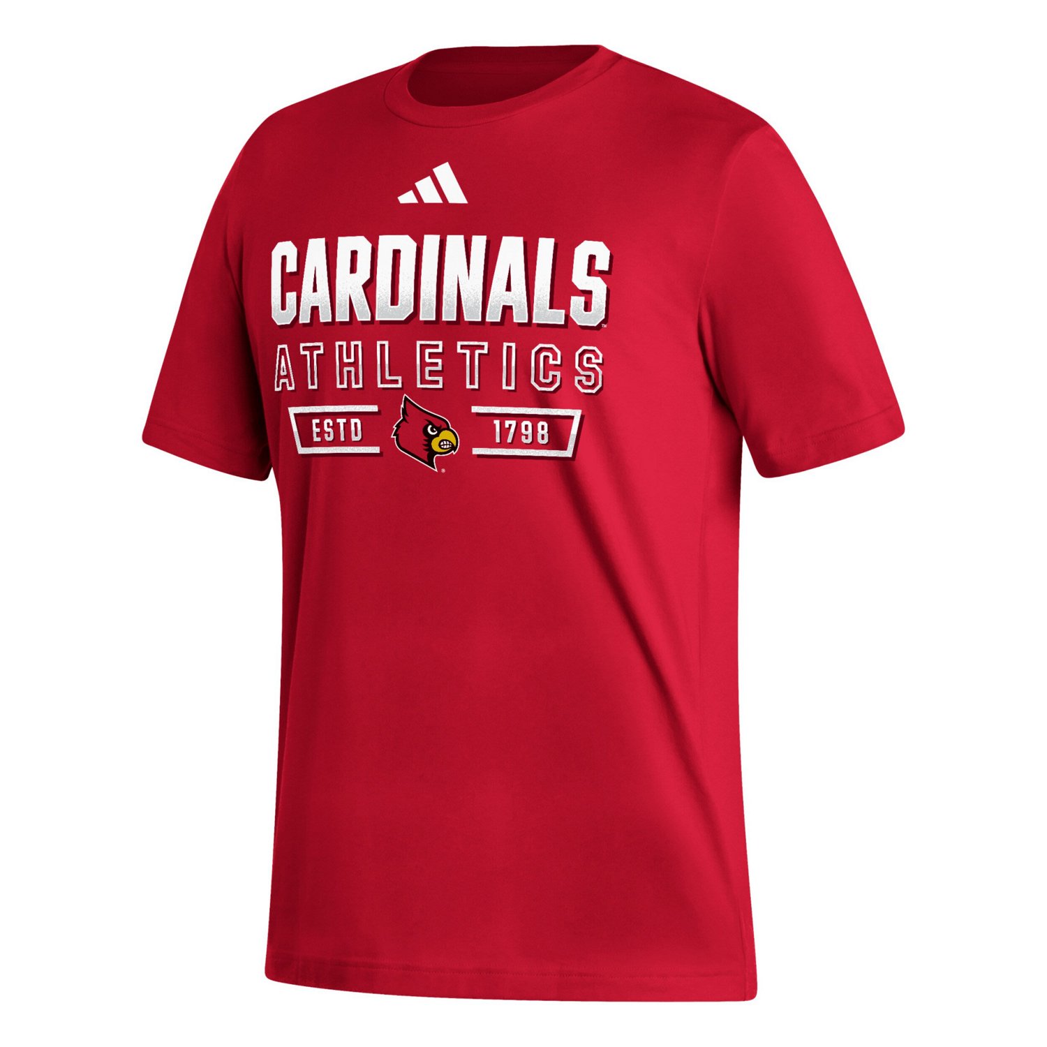 adidas Louisville Cardinals Head of Class Fresh T-Shirt - view number 2
