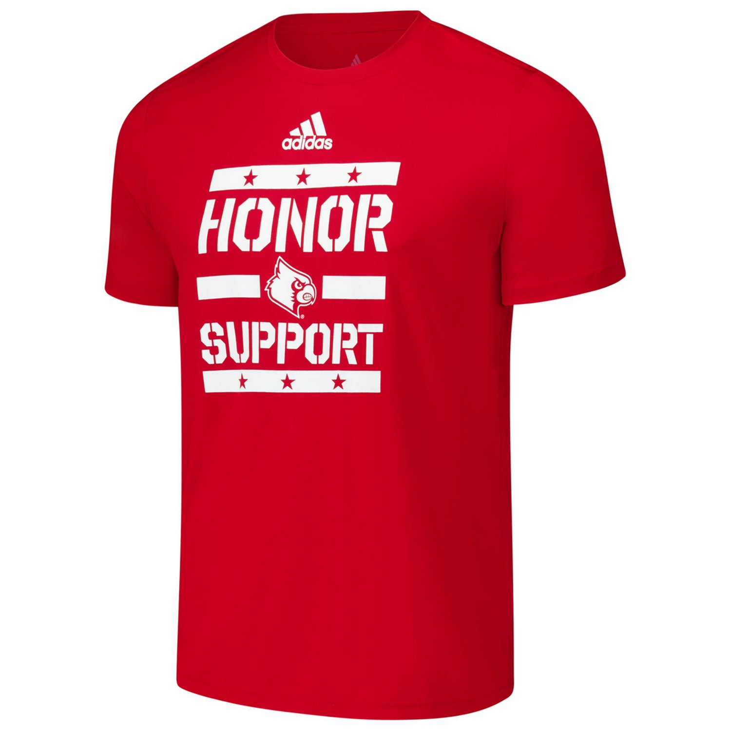 adidas Louisville Cardinals Honor  Support Pre-Game T-Shirt - view number 2