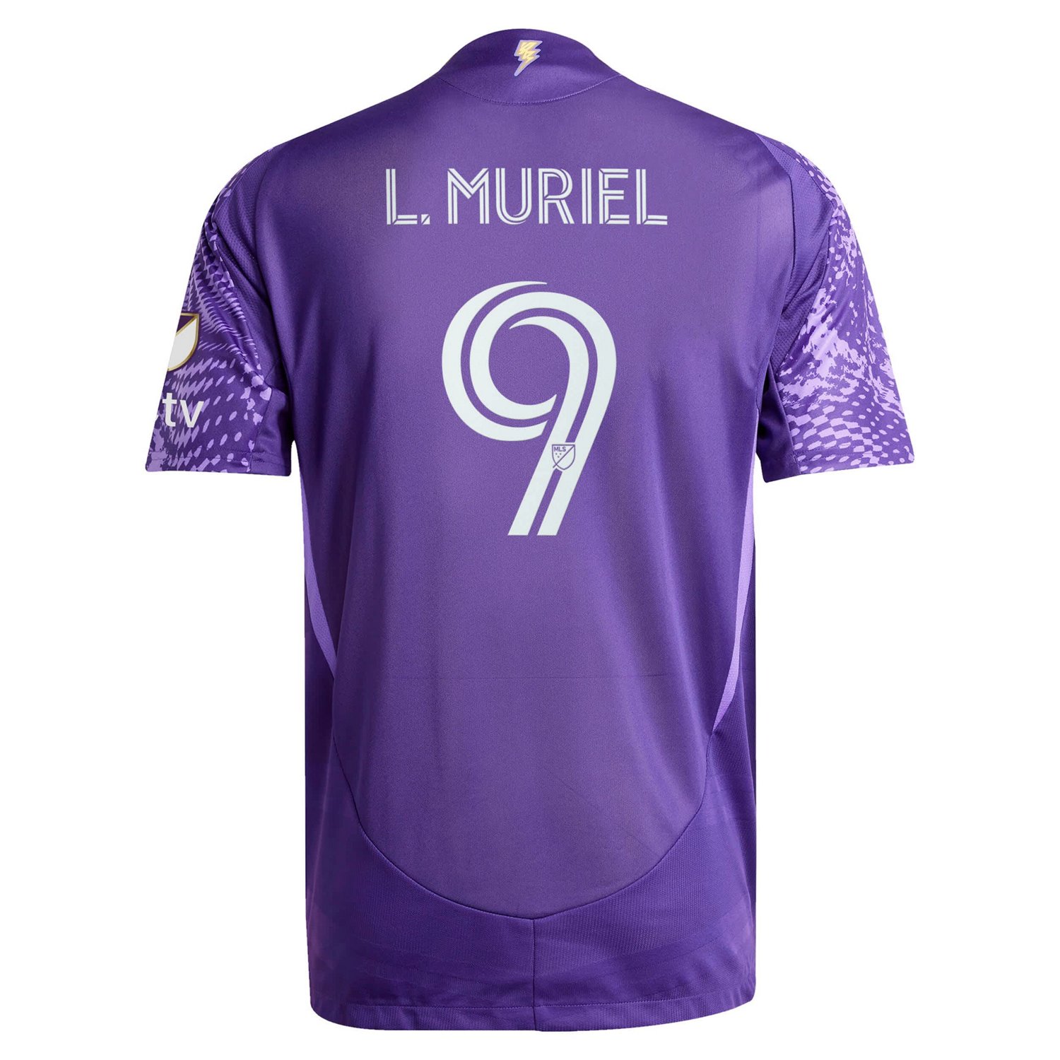 adidas Luis Muriel Orlando City SC 2025 Perfect Storm Authentic Player Jersey - view number 3