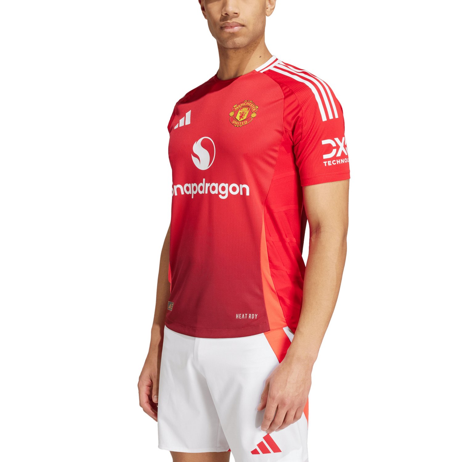 adidas Manchester United 2024 25 Home Authentic Patch Jersey - view number 4