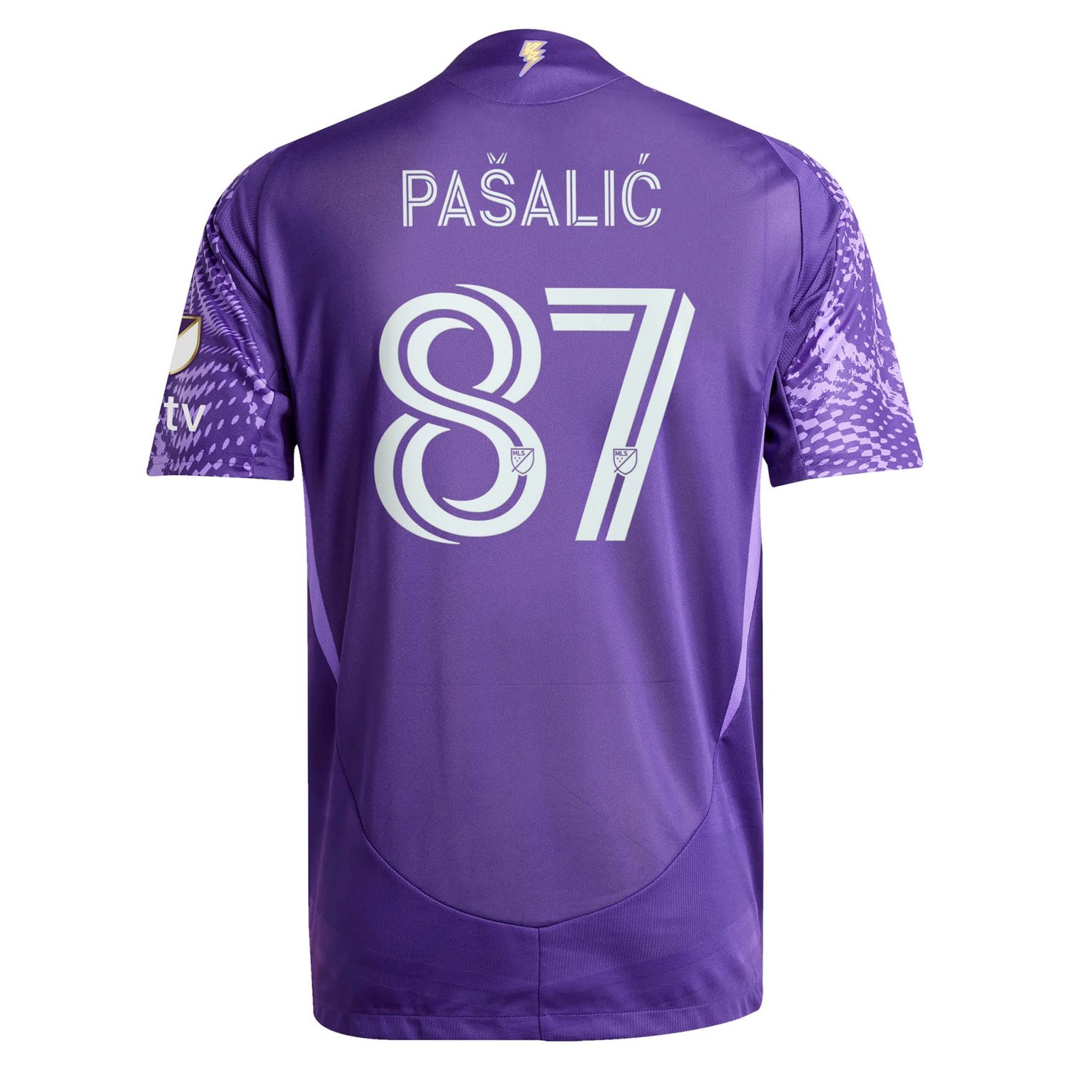 adidas Marco Paali Orlando City SC 2025 Perfect Storm Authentic Player Jersey - view number 3