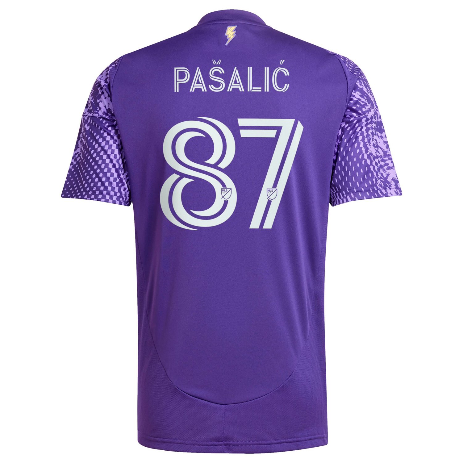adidas Marco Paali Orlando City SC 2025 Perfect Storm Replica Player Jersey - view number 3