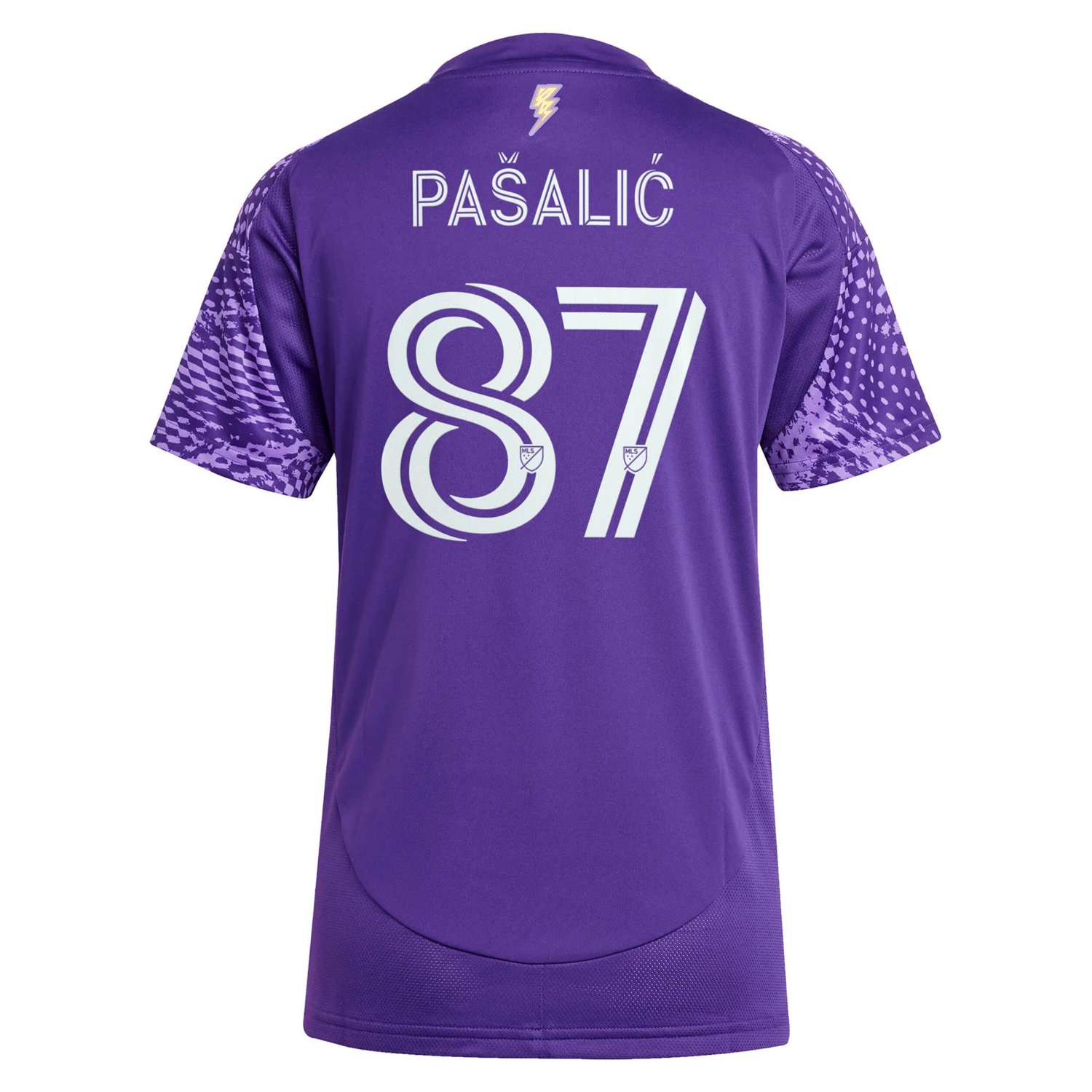 adidas Marco Paali Orlando City SC 2025 Perfect Storm Replica Player Jersey - view number 3
