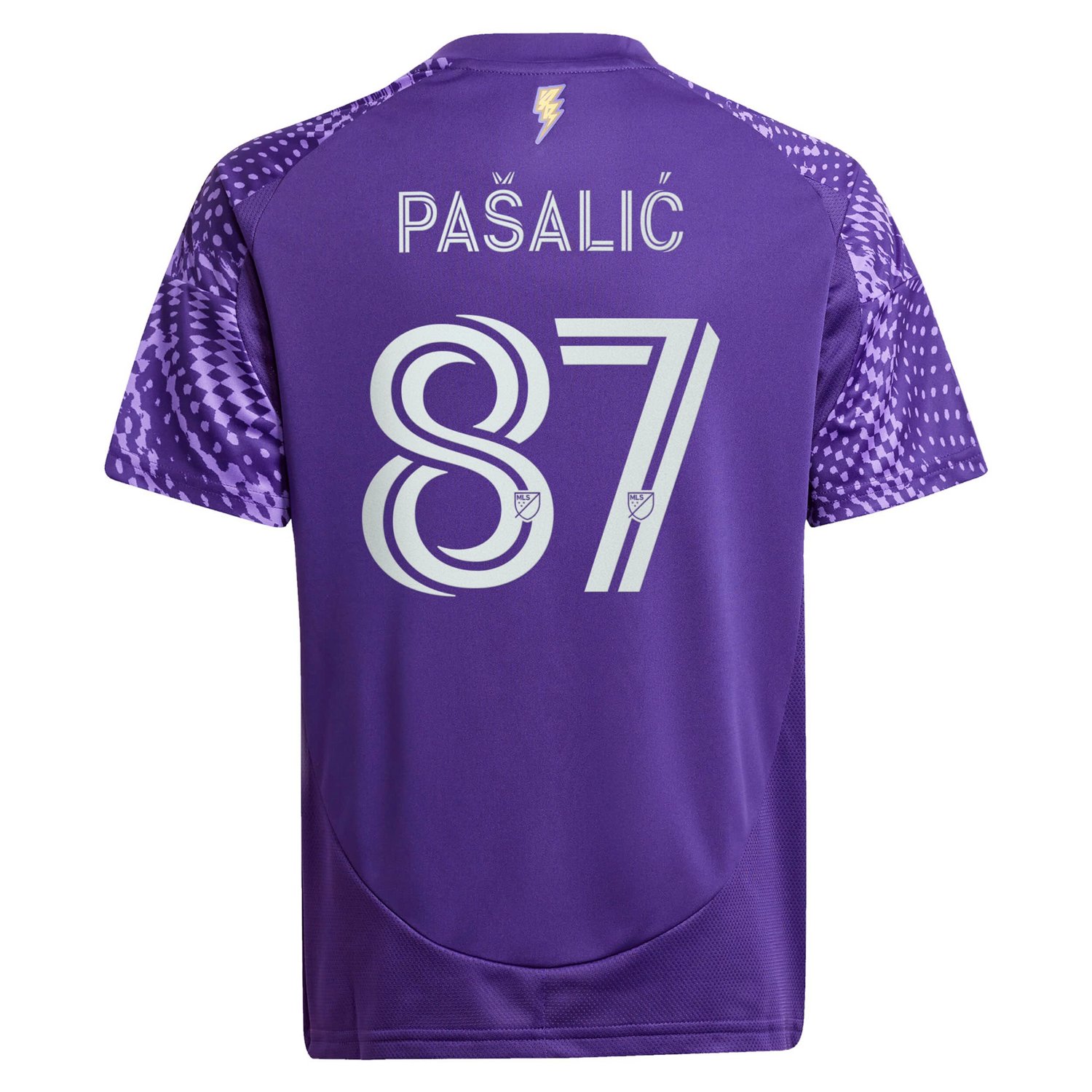 adidas Marco Paali Orlando City SC 2025 Perfect Storm Replica Player Jersey - view number 3