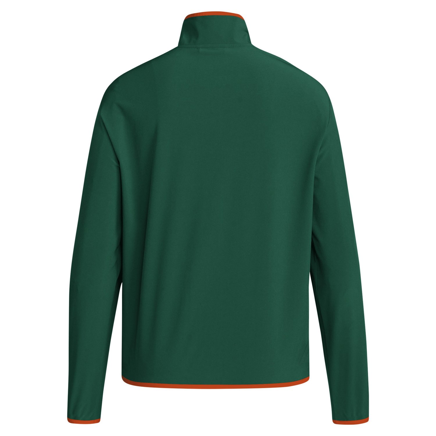 adidas Miami Hurricanes 2024 Coaches Sideline Half-Zip Jacket - view number 3