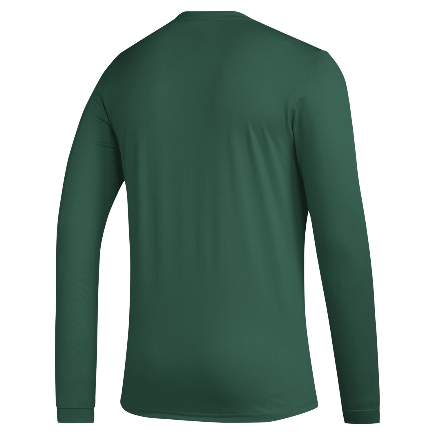 adidas Miami Hurricanes Primary Locker Logo Pre-Game Long Sleeve T-Shirt
