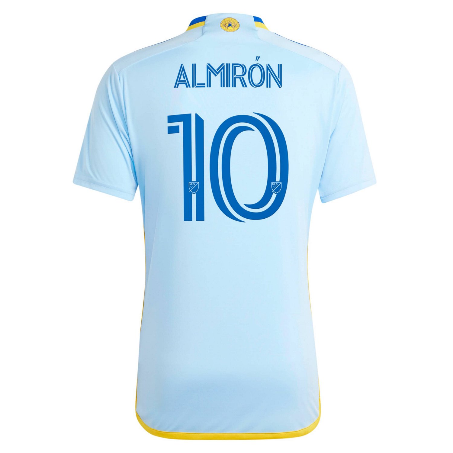 adidas Miguel Almiron Light Atlanta United FC 2024 The Resurgens Kit Replica Player Jersey - view number 3