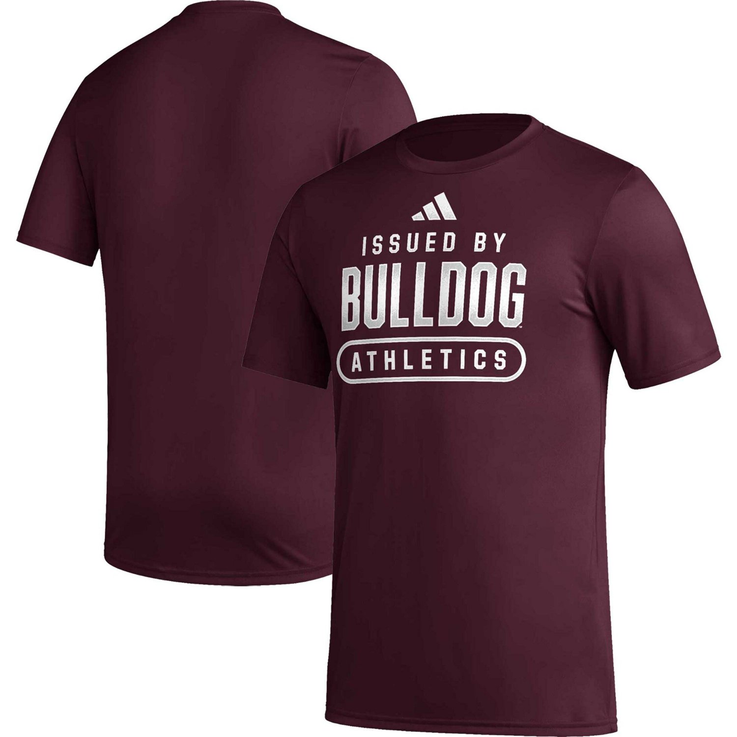 adidas Mississippi State Bulldogs AEROREADY Pregame T-Shirt