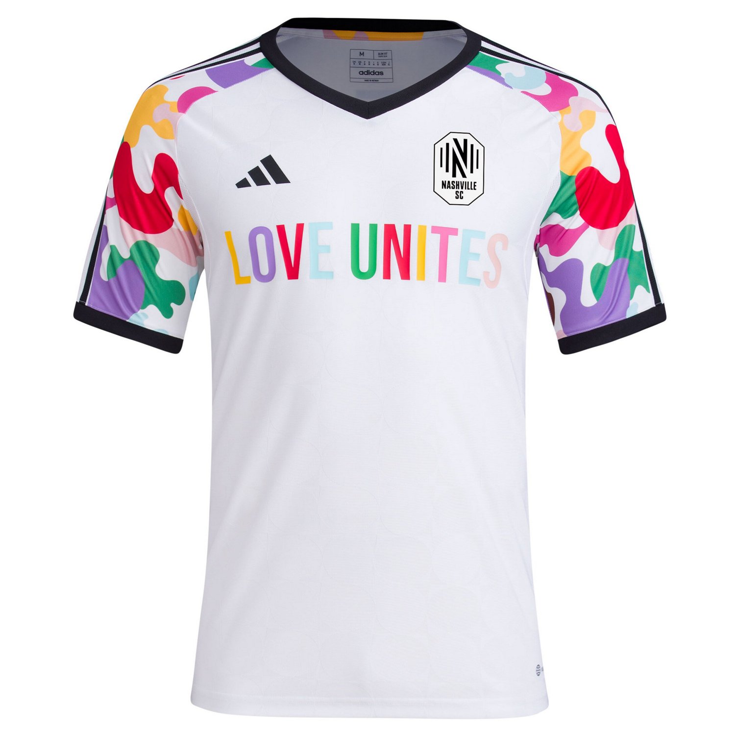 adidas Nashville SC 2023 Pride Pre-Match Top - view number 2