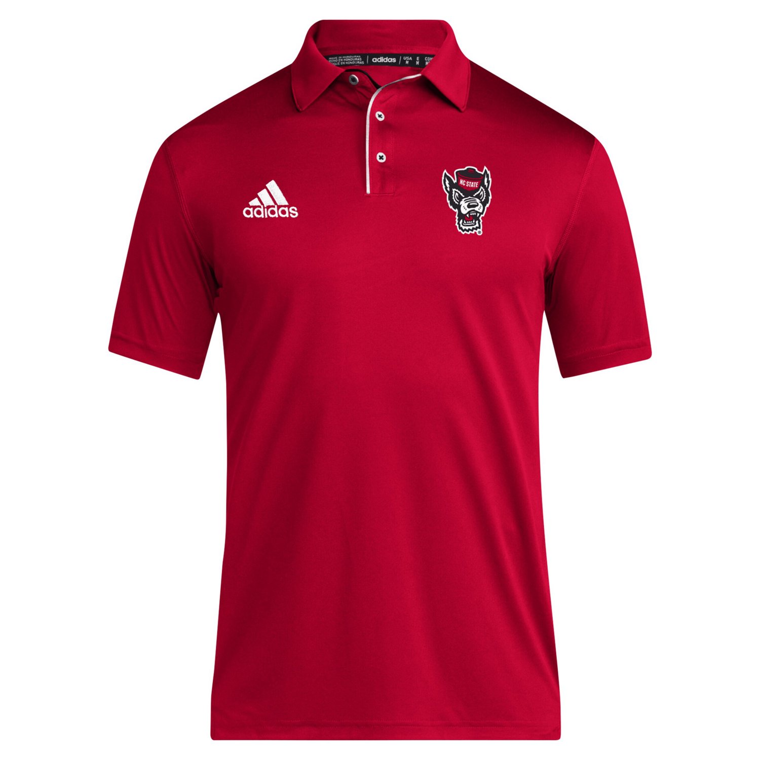 adidas NC State Wolfpack 2024 Coaches AEROREADY Polo                                                                             - view number 2