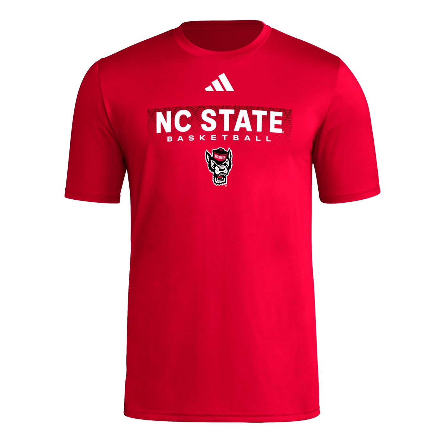 adidas NC State Wolfpack Locker On-Court In The Fade Pregame AEROREADY T-Shirt - view number 2