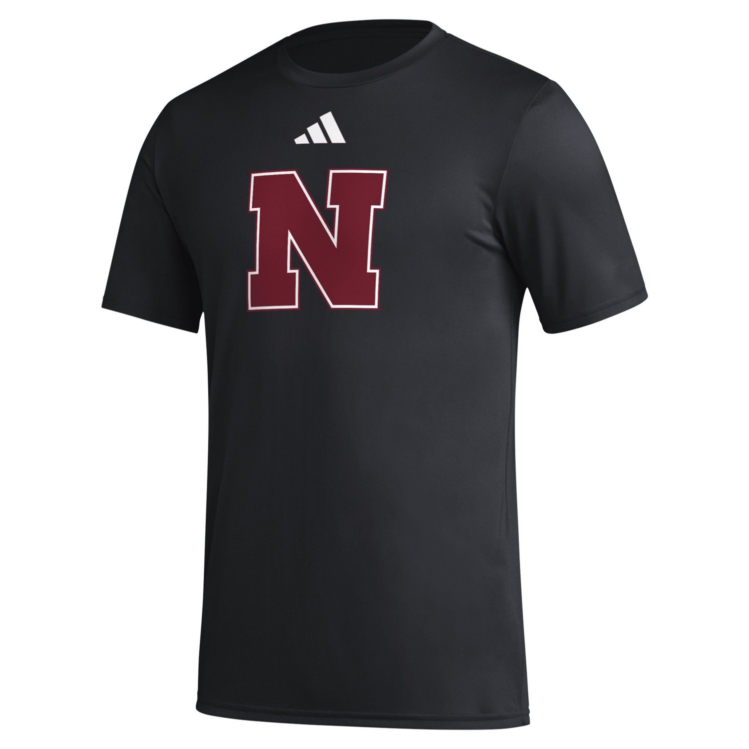 adidas Nebraska Huskers Primary Locker Logo Pre-Game AEROREADY T-Shirt - view number 2