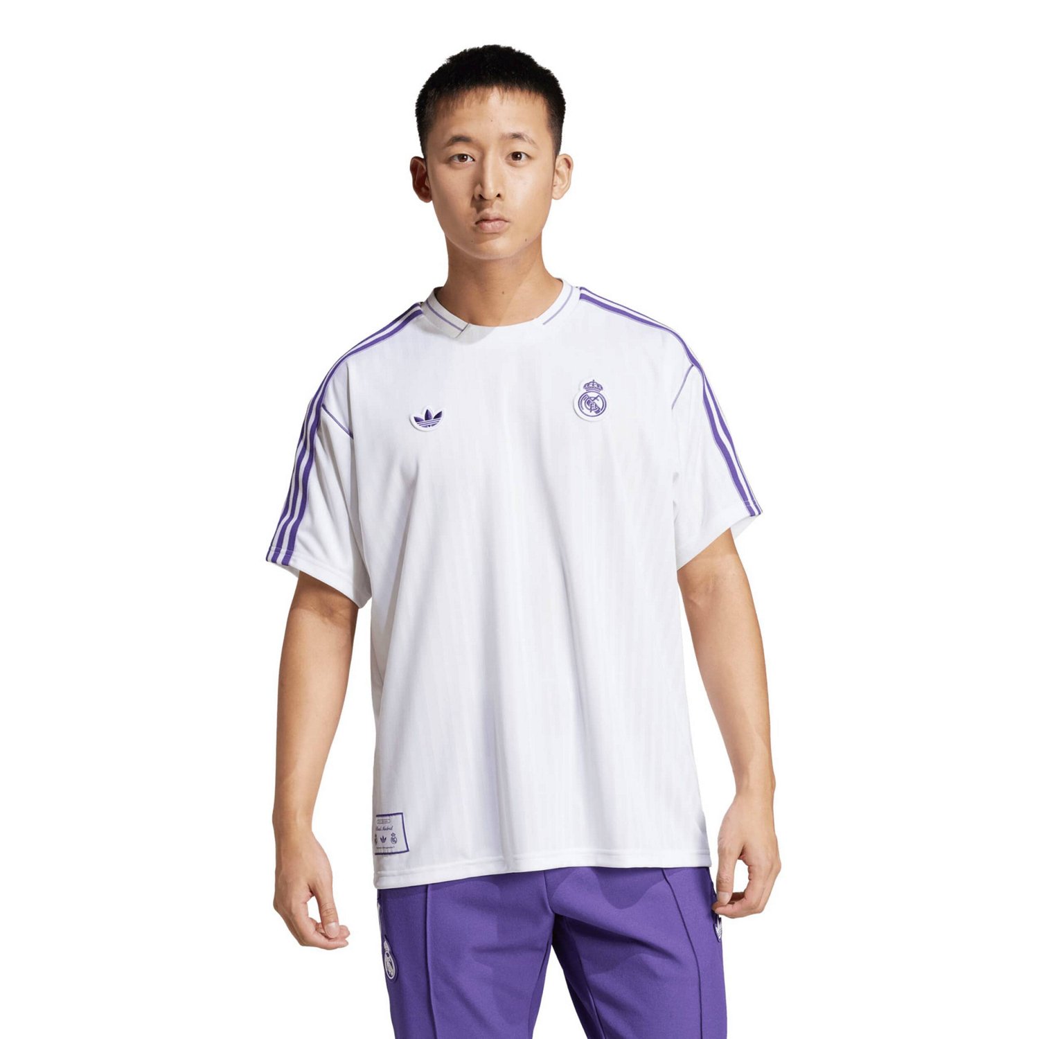 adidas Originals Real Madrid Terrace Icons Collection Fashion Jersey