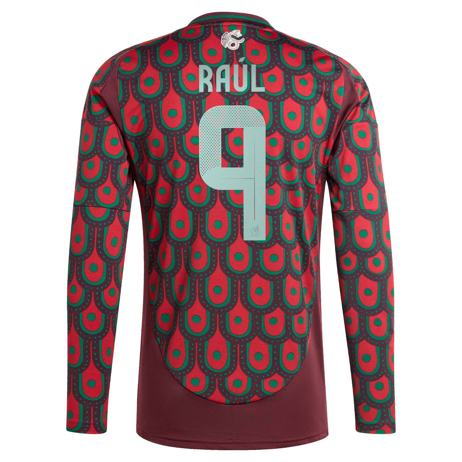 adidas Raul Jimenez Mexico National Team 2024 Home Replica Player Long Sleeve Jersey - view number 3