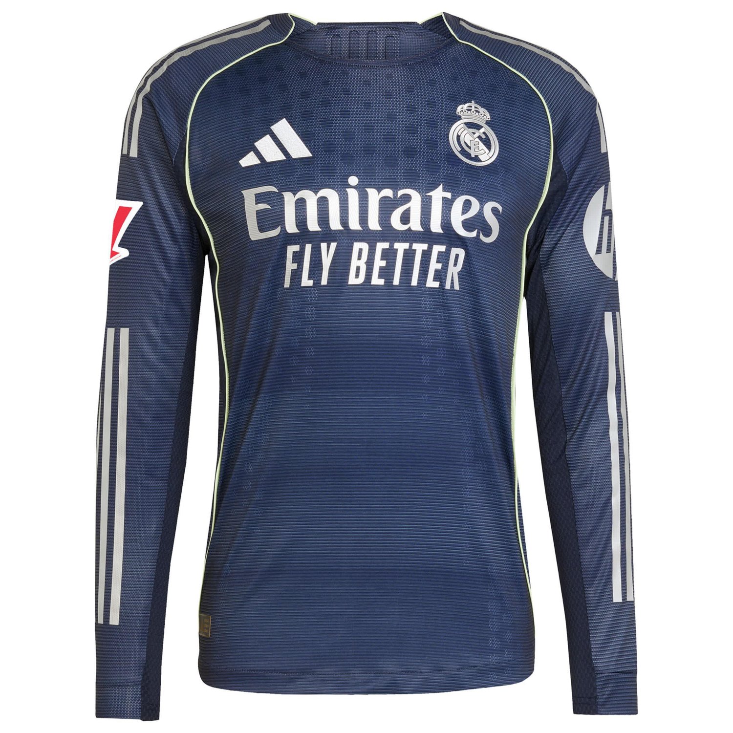 adidas Real Madrid 2025 26 Away Authentic Long Sleeve Jersey - view number 2