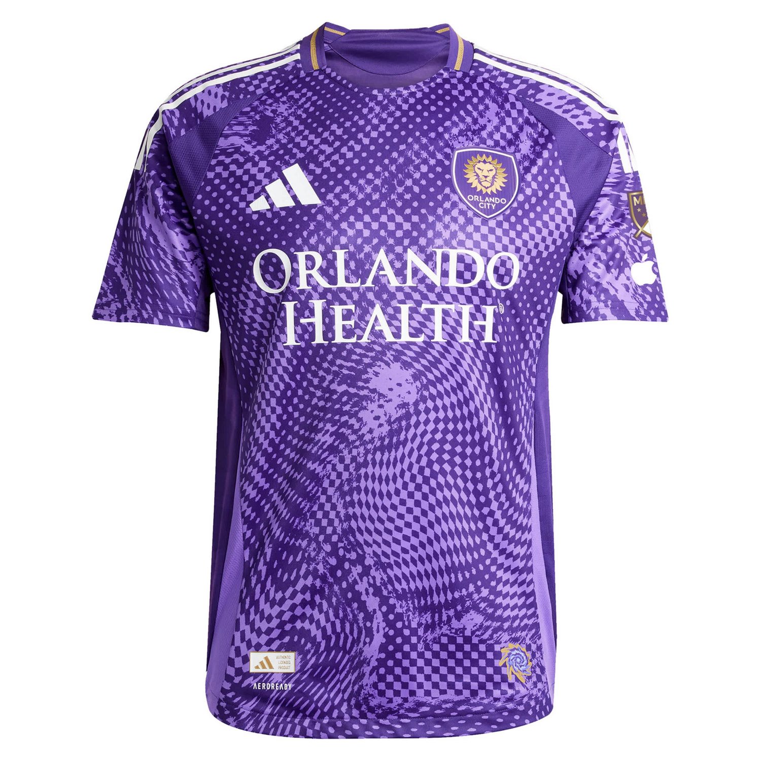 adidas Robin Jansson Orlando City SC 2025 Perfect Storm Authentic Player Jersey - view number 2