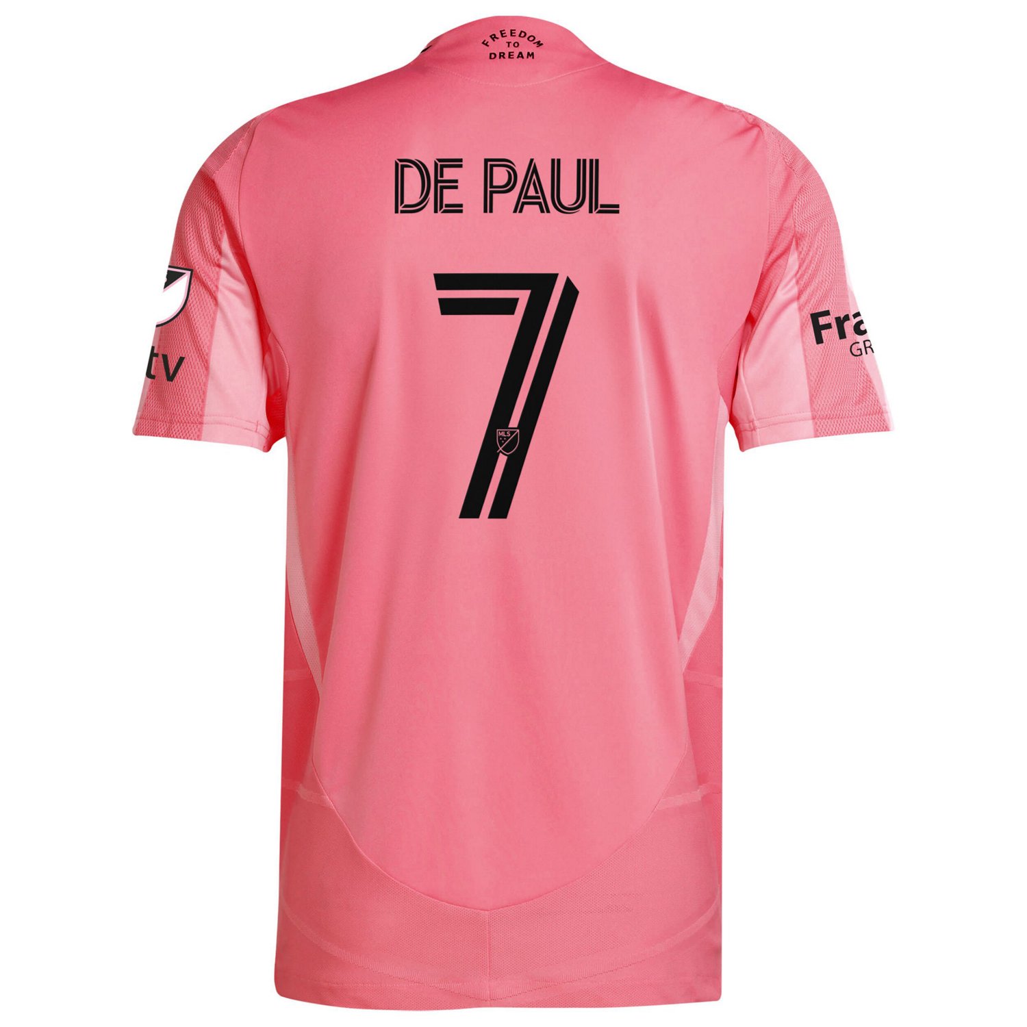 adidas Rodrigo De Paul Light Inter Miami CF 2025 Euforia Authentic Player Jersey - view number 3