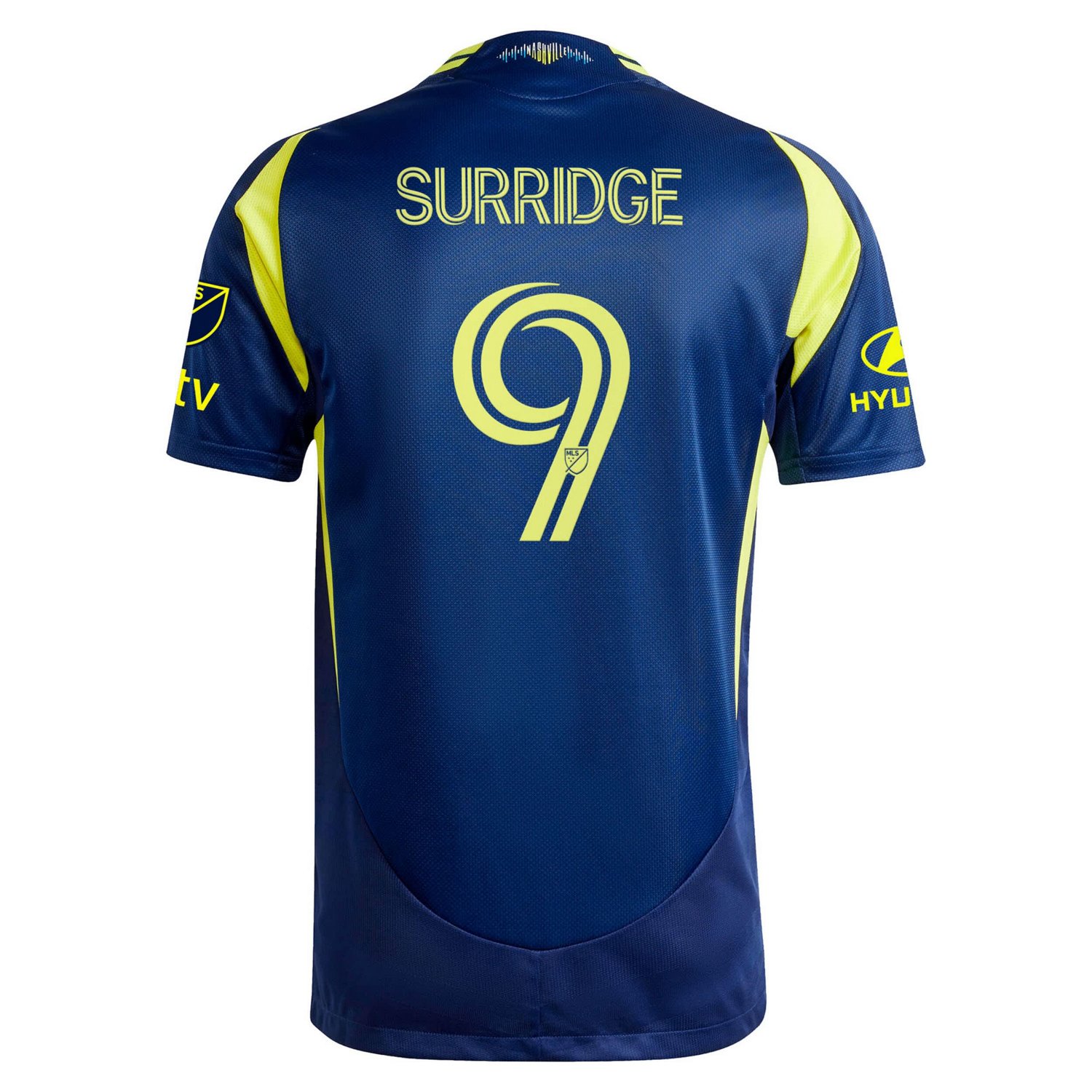 adidas Sam Surridge Nashville SC 2025 The Heart Of Kit Authentic Player Jersey