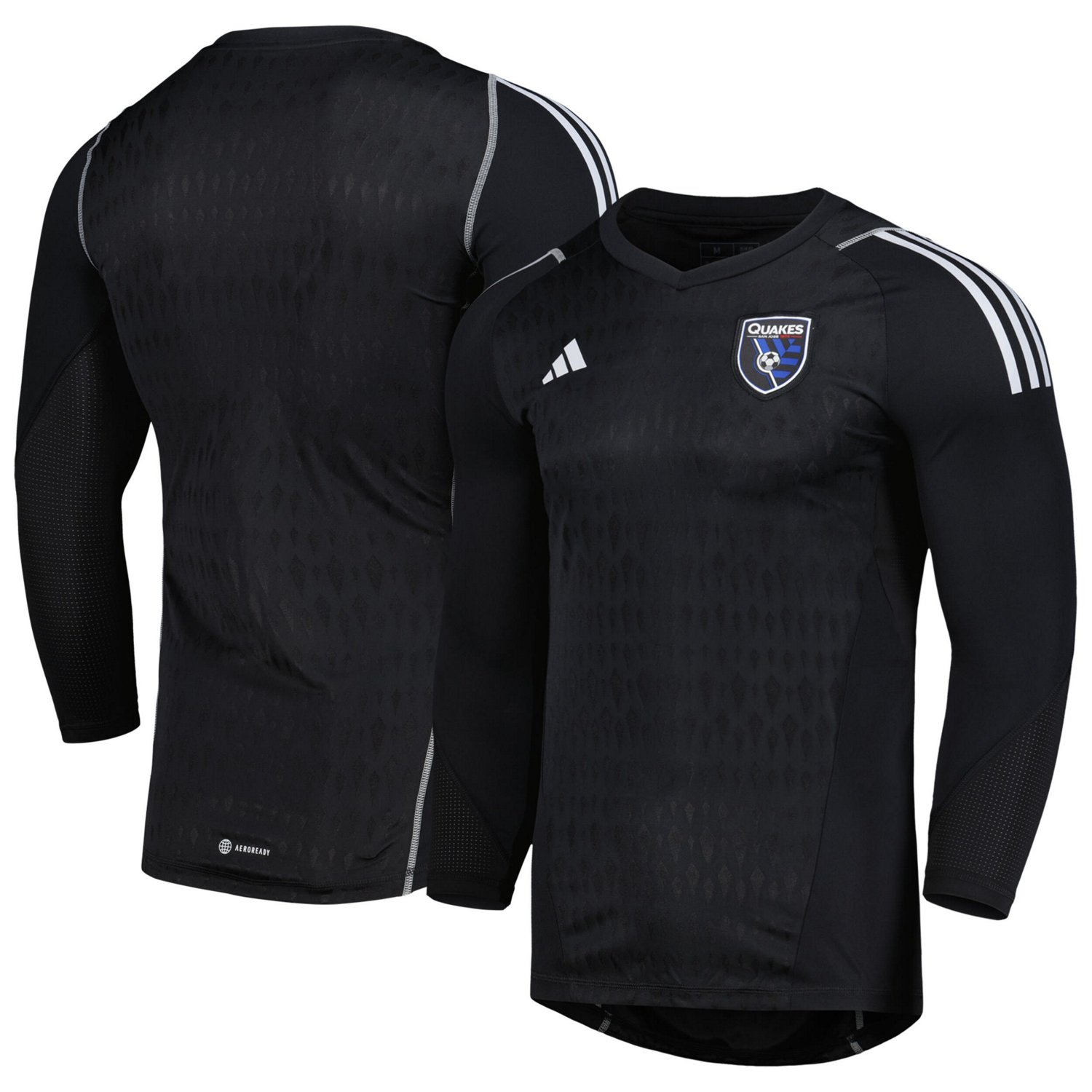 Adidas San Jose Earthquakes 2023 Goalkeeper Long Sleeve Replica