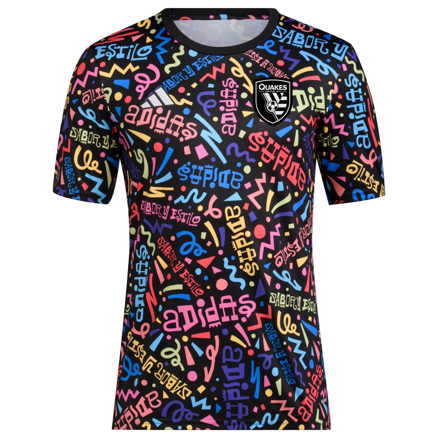 adidas San Jose Earthquakes 2023 Hispanic Heritage Pre-Match Top - view number 2