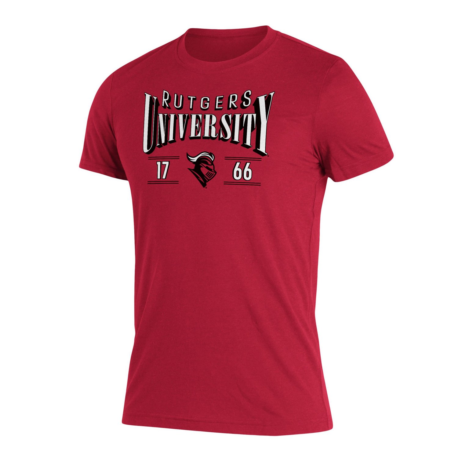 adidas Scarlet Rutgers Scarlet Knights Along The Shadow Tri-Blend T-Shirt - view number 2