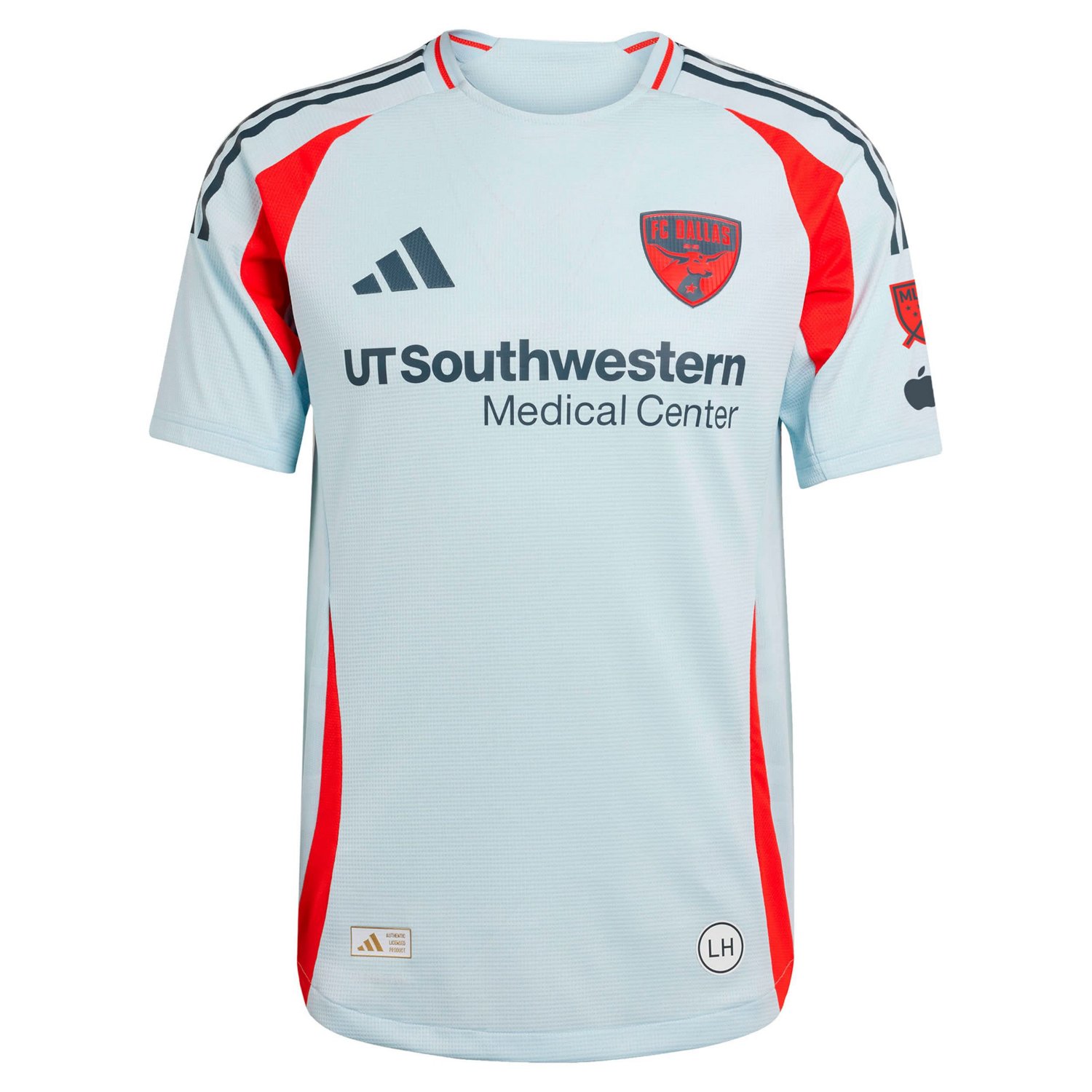 adidas Sebastien Ibeagha Light FC Dallas 2025 The Inferno Kit Authentic Player Jersey - view number 2