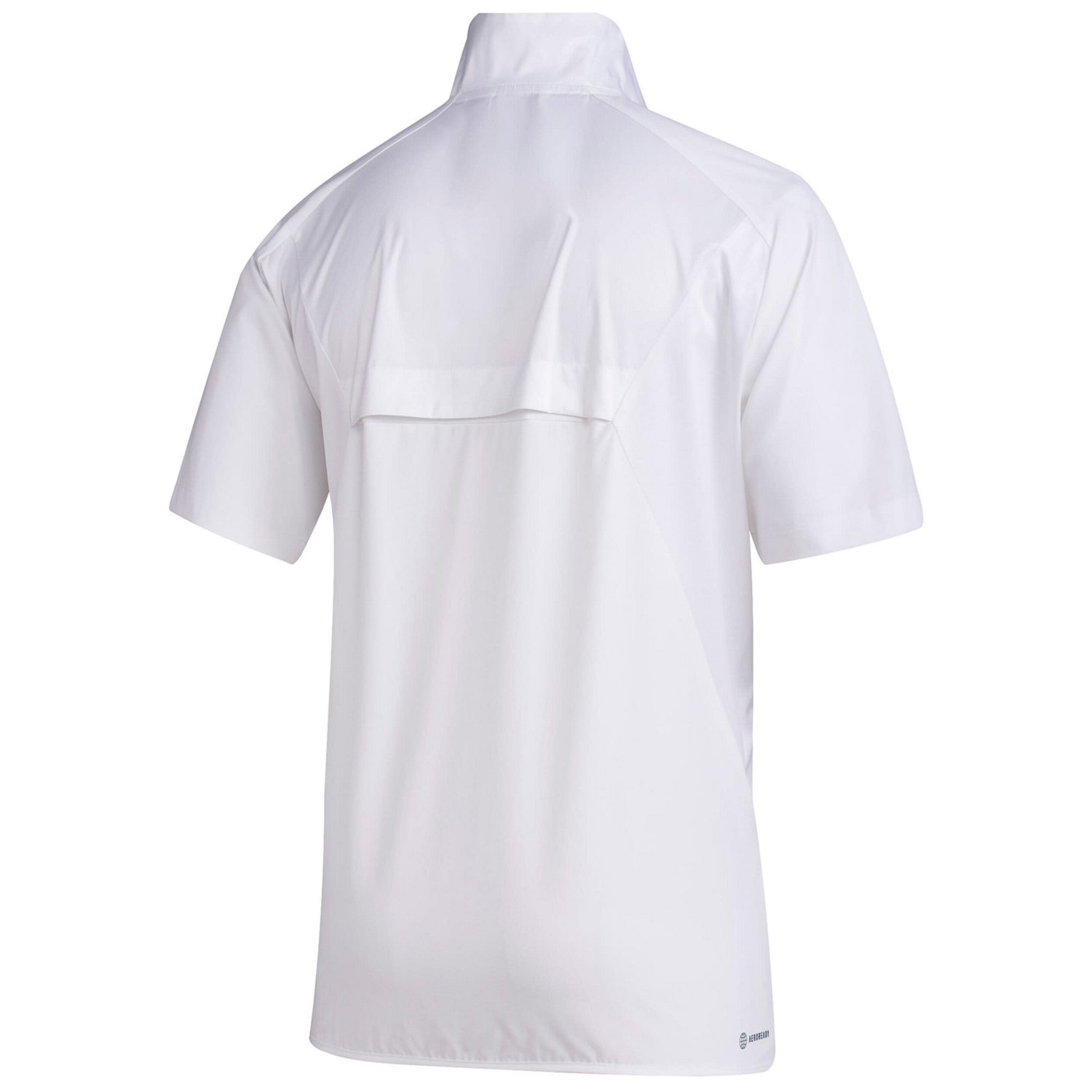 adidas Texas AM Aggies Ol' Sarge Sideline Short Sleeve Quarter-Zip Pullover Top - view number 3