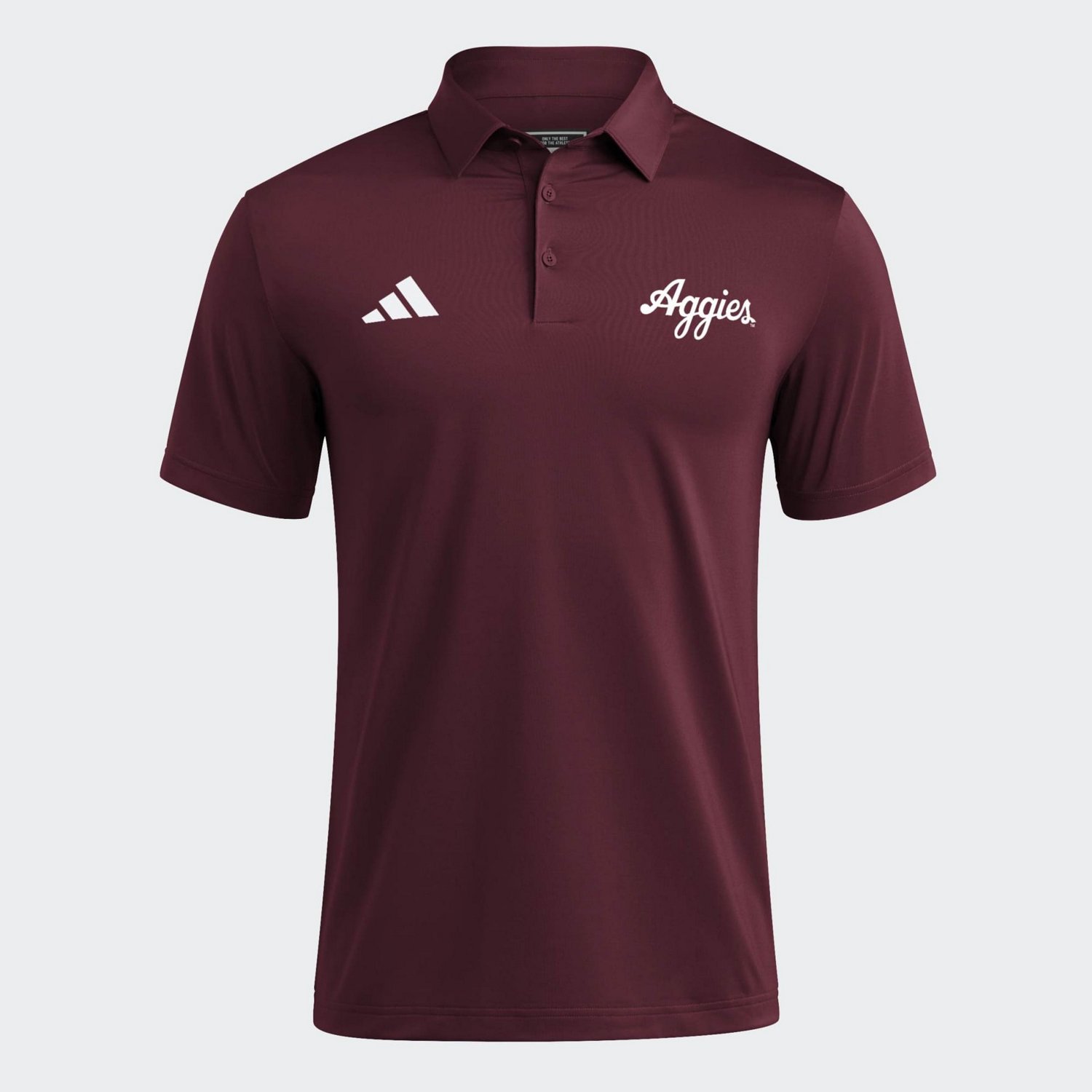 adidas Texas AM Aggies Ultimate 365 Solid Polo