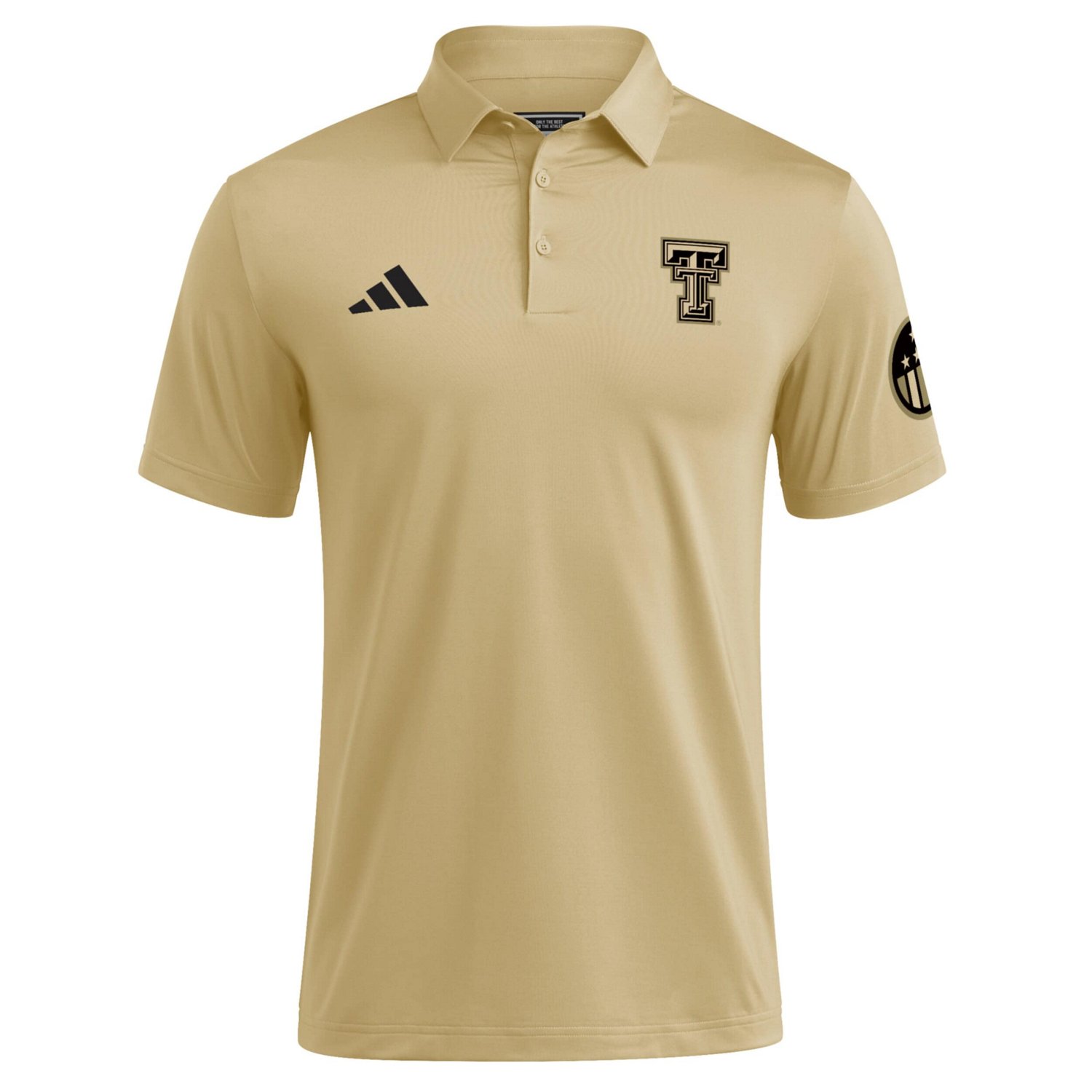 adidas Texas Tech Red Raiders Salute to Service Ultimate365 Solid Polo - view number 2