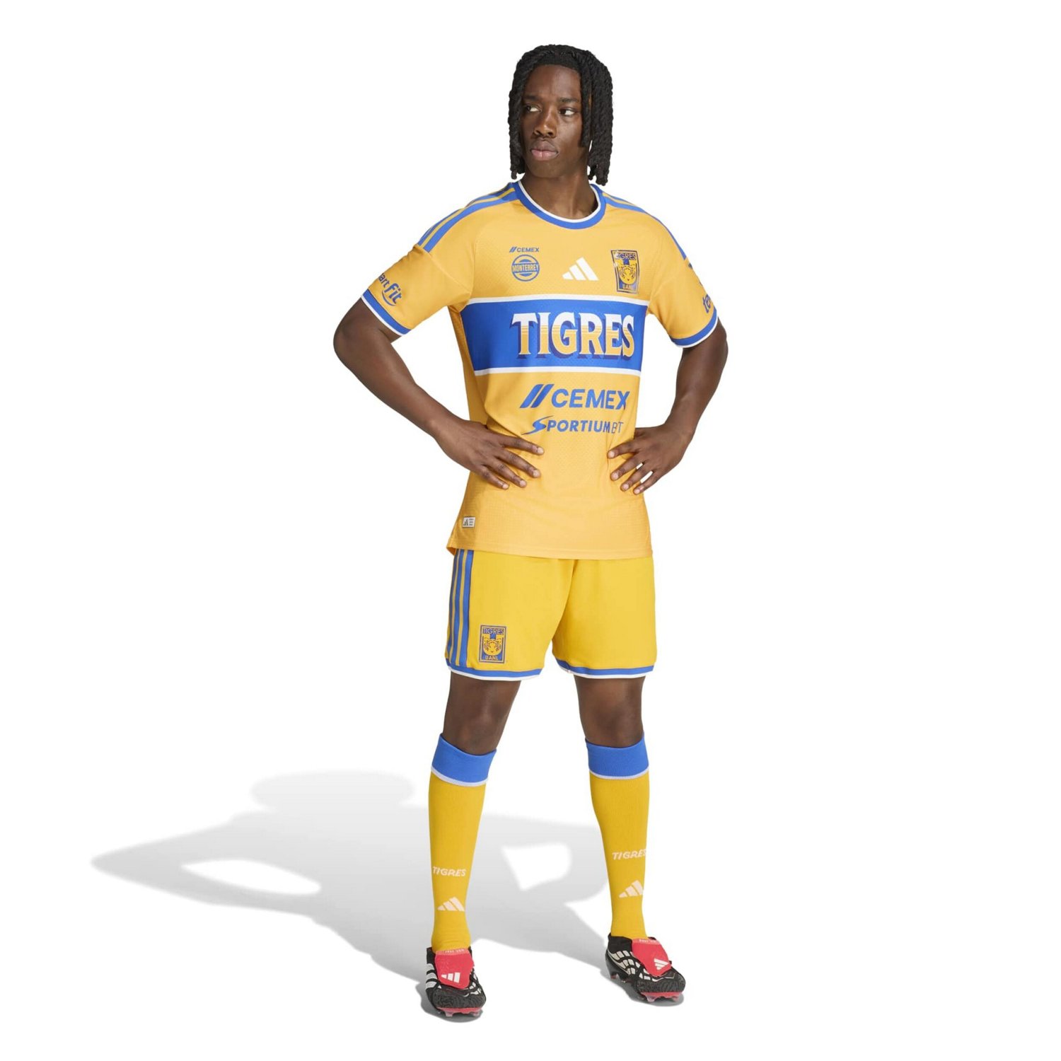 adidas Tigres UANL 2026 27 Home On-Field Authentic Jersey