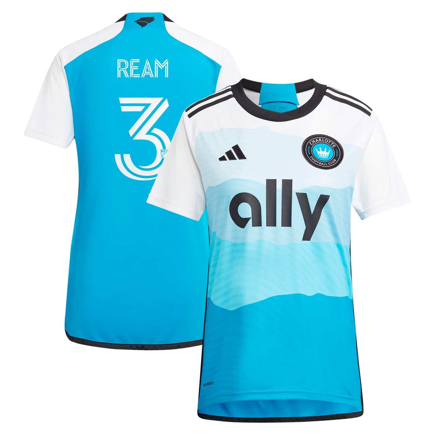 adidas Tim Ream Charlotte FC 2024 The Carolina Kit Explore Replica Player Jersey