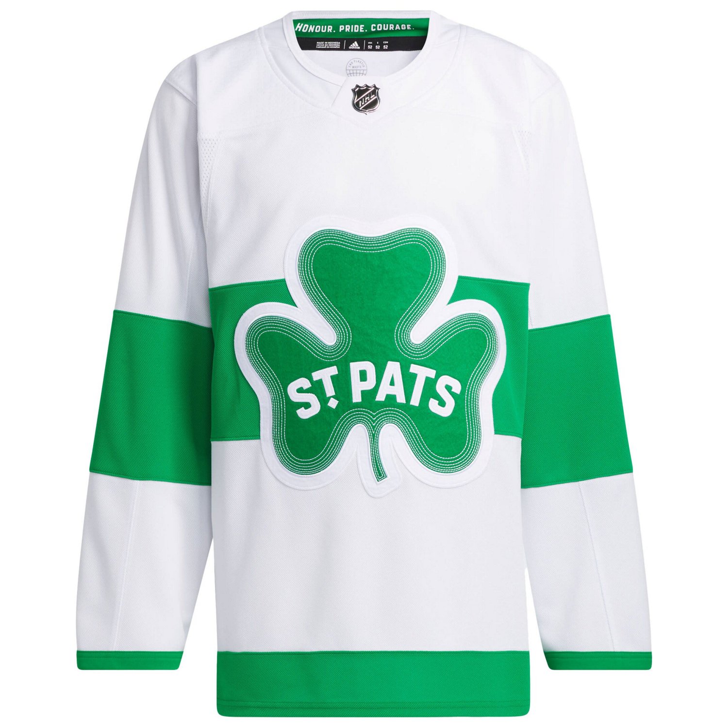 adidas Toronto Maple Leafs St Patricks Alternate Primegreen Authentic Jersey - view number 2