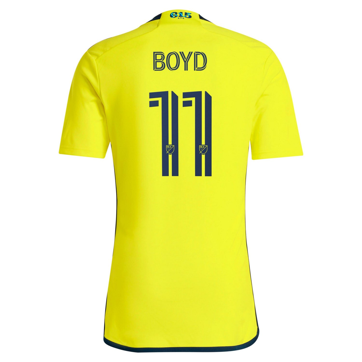 adidas Tyler Boyd Nashville SC 2024 The 615 Kit Replica Player Jersey - view number 3