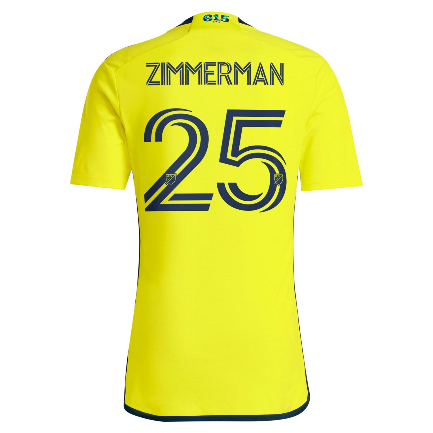 adidas Walker Zimmerman Nashville SC 2024 The 615 Kit Replica Player Jersey - view number 3
