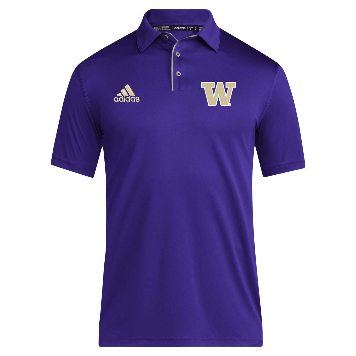 adidas Washington Huskies 2024 Coaches AEROREADY Polo - view number 2