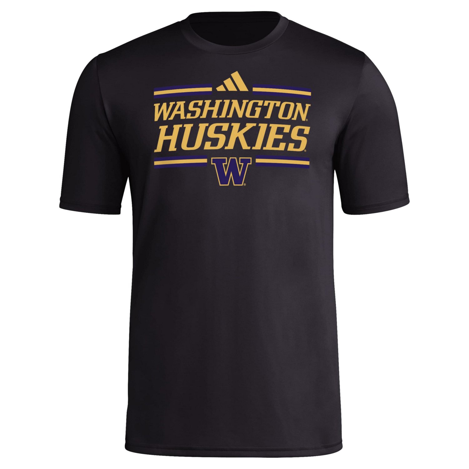 adidas Washington Huskies Strategy Pre-Game T-Shirt - view number 2
